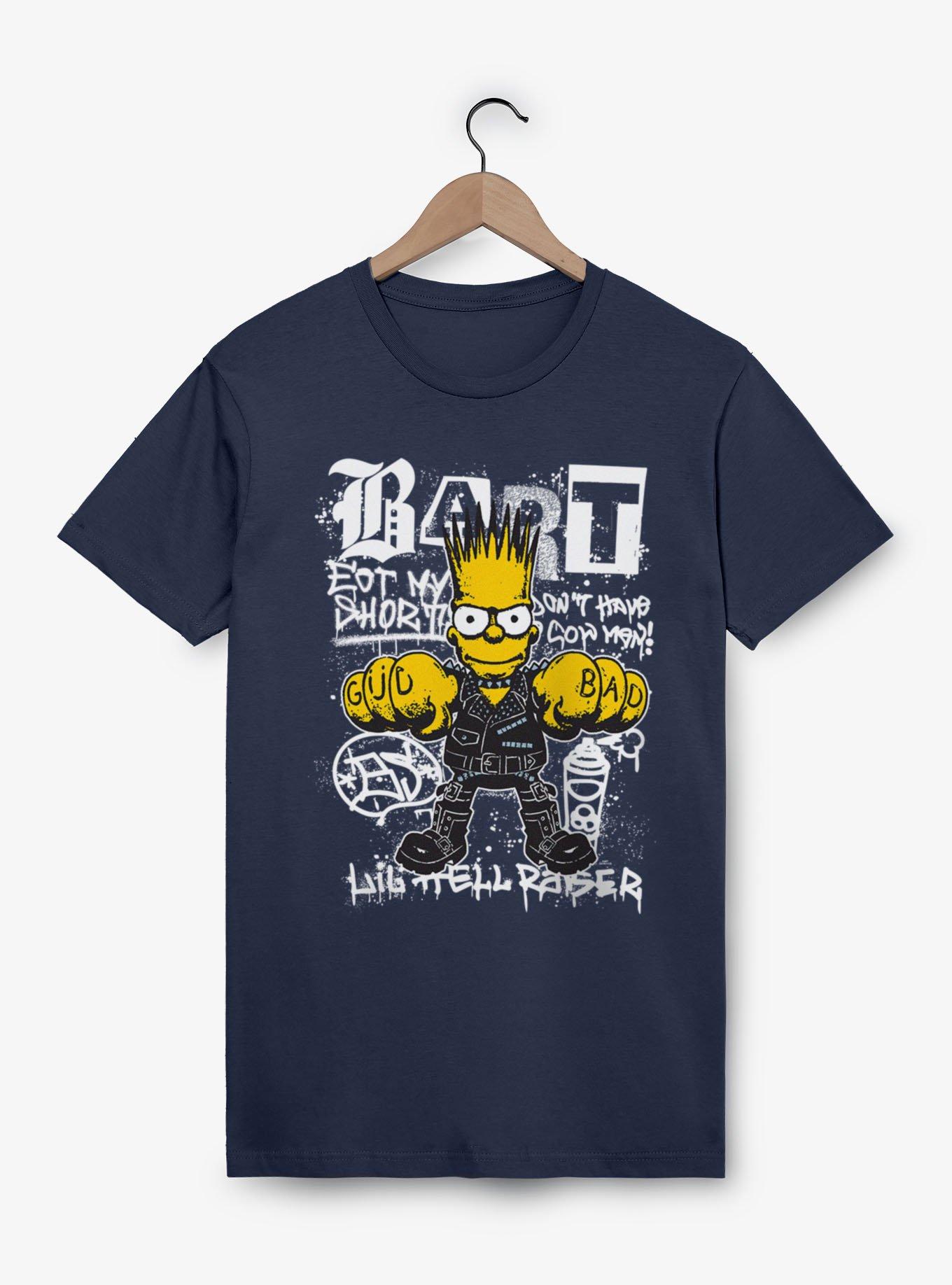 The Simpsons Biker Bart Lil Hell Raiser T-Shirt | BoxLunch