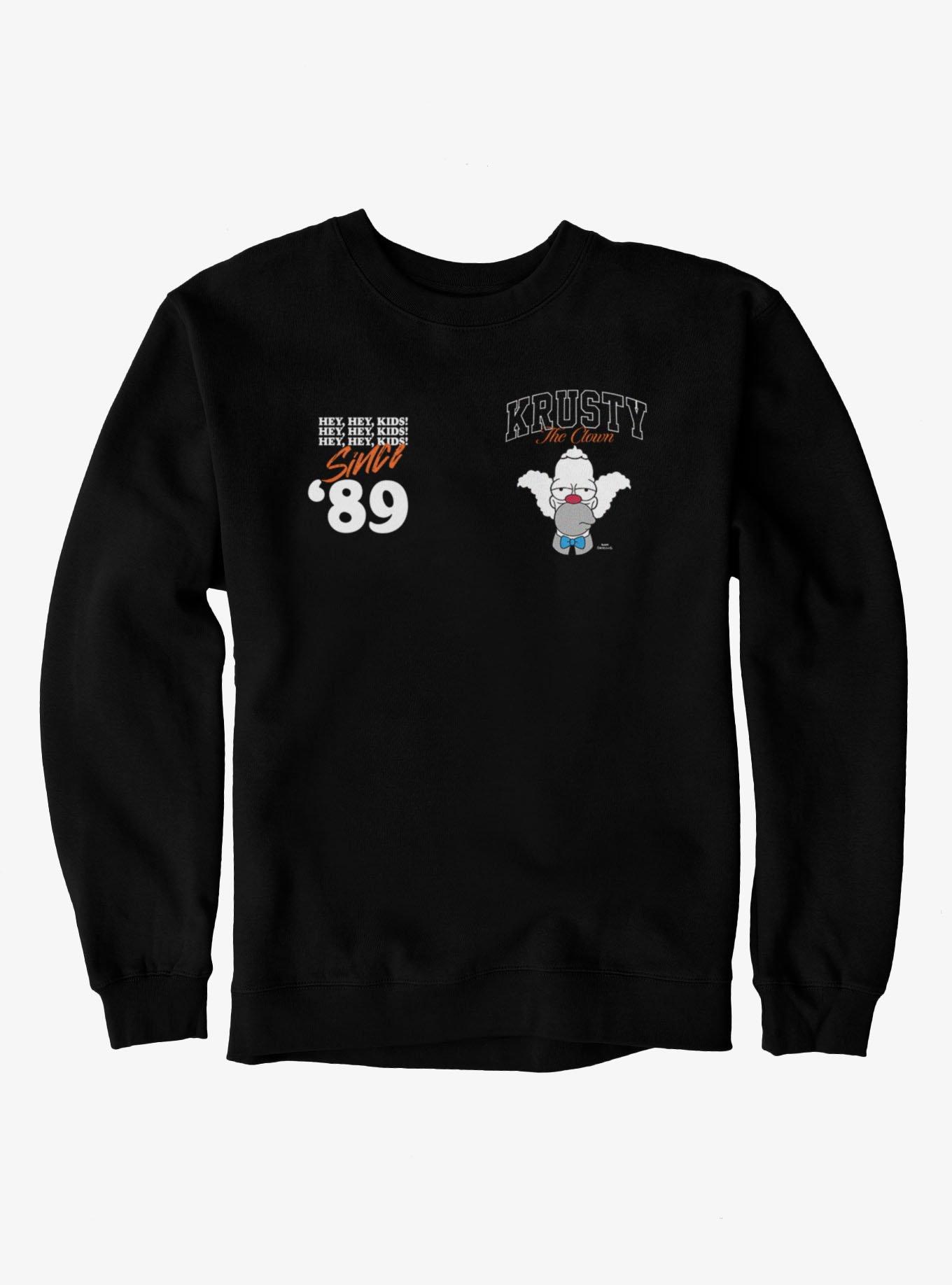 The Simpsons Hey Since 89 Krusty Sweatshirt