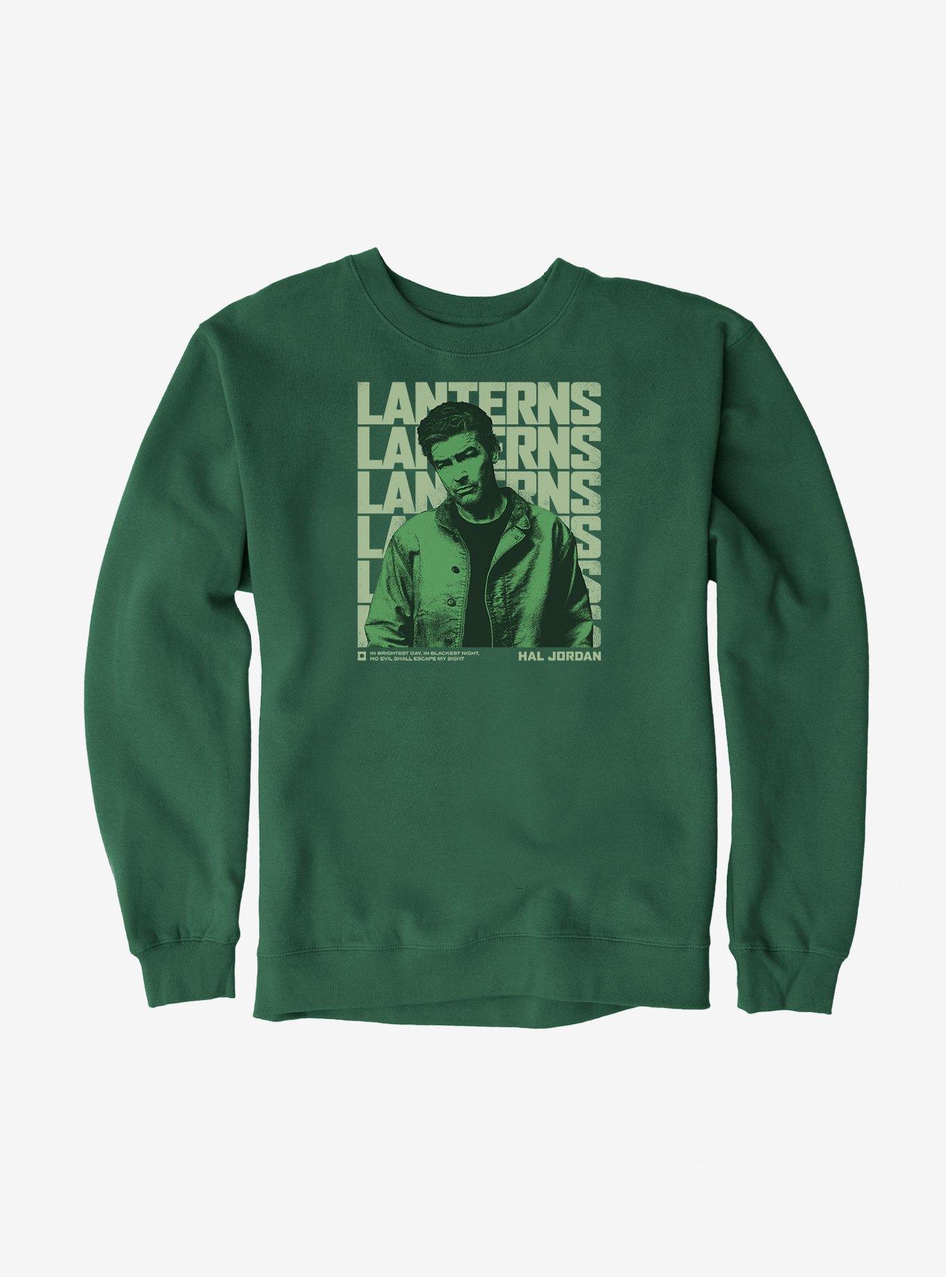 Lanterns Hal Jordan Sweatshirt, FOREST GREEN, hi-res view 1