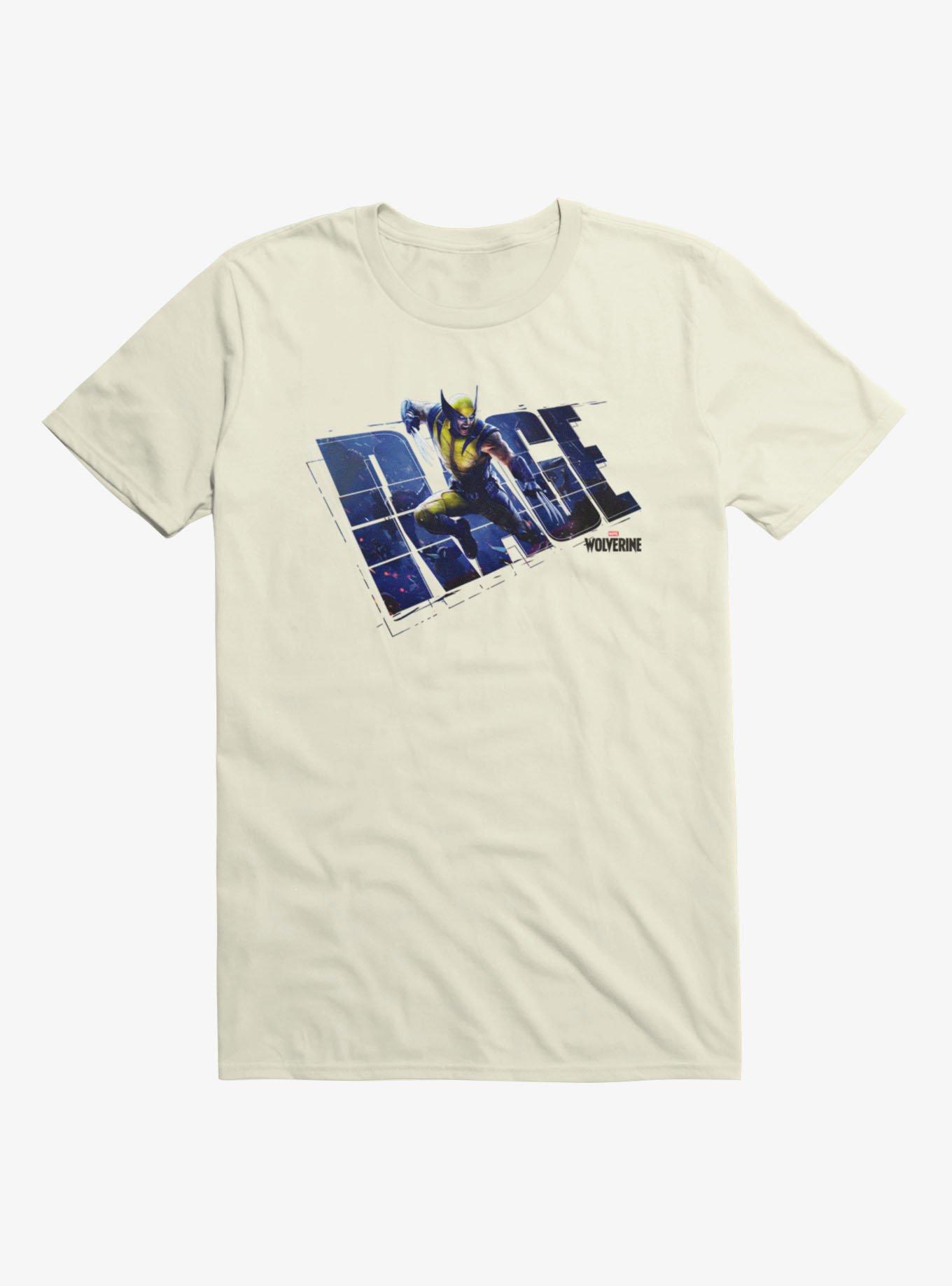 Marvel Wolverine Rage Leap Nigjht Fight T-Shirt