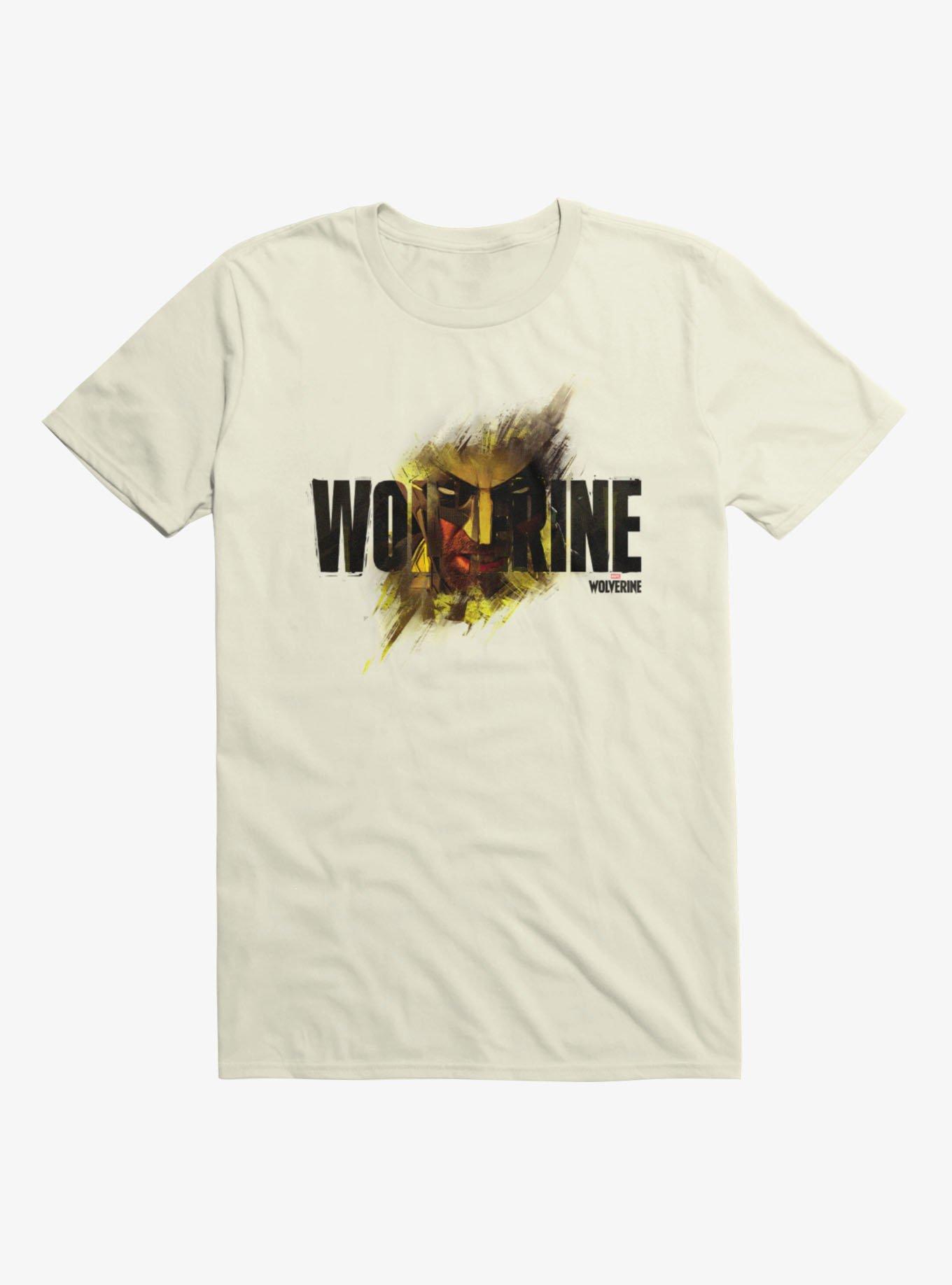 Marvel Wolverine Face Title T-Shirt, , hi-res view 1