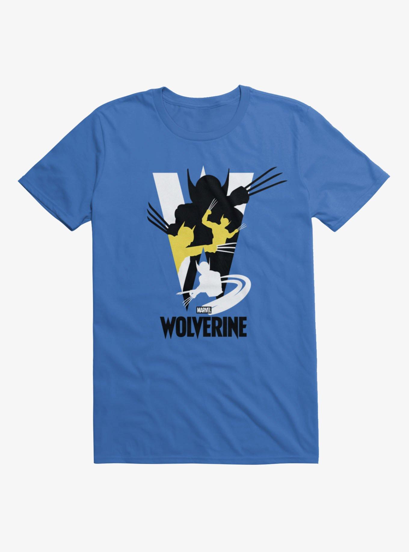 Marvel Wolverine Big W Slash Collage T-Shirt