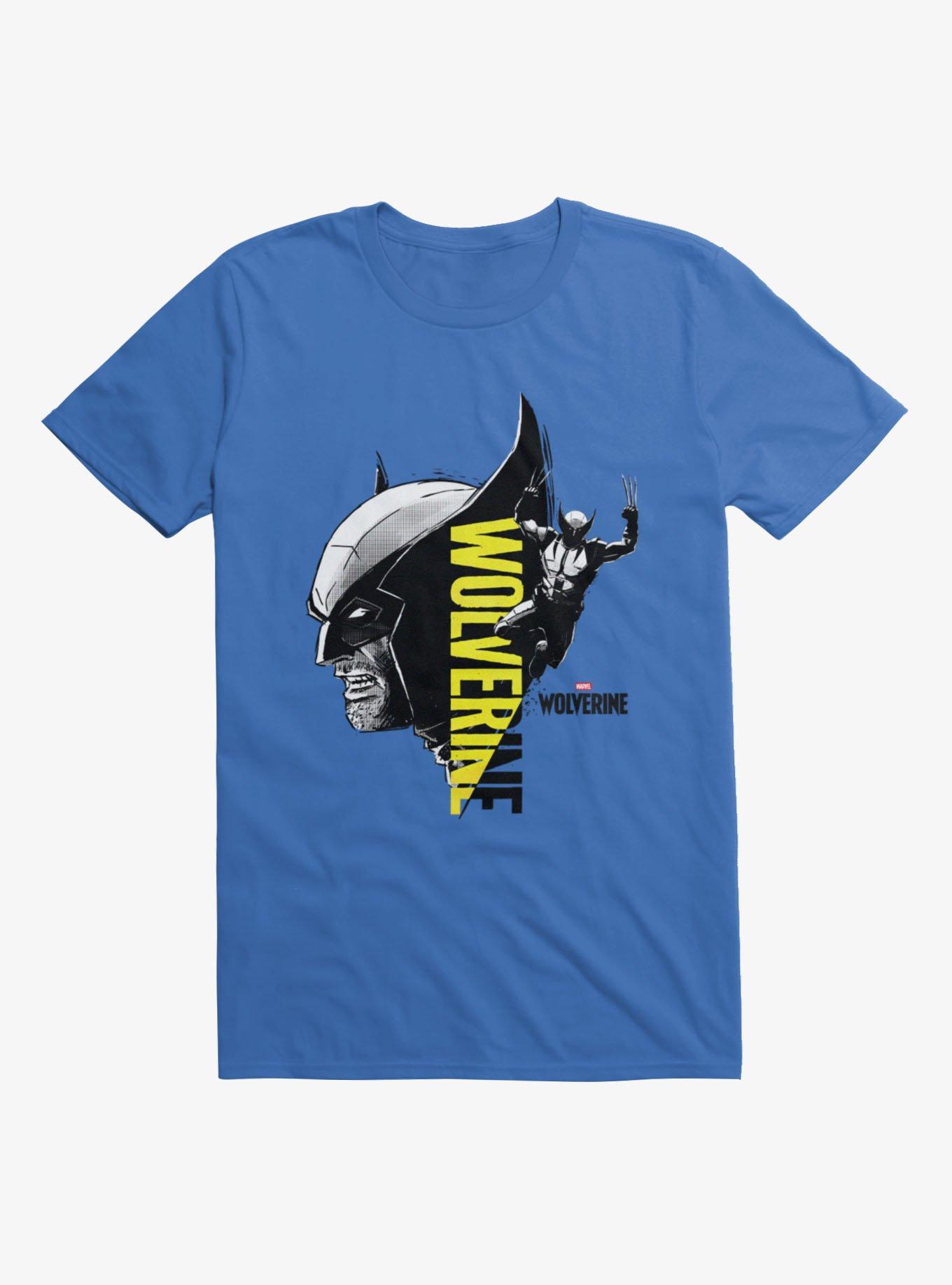Marvel Wolverine Silhouette With Name Pop T-Shirt