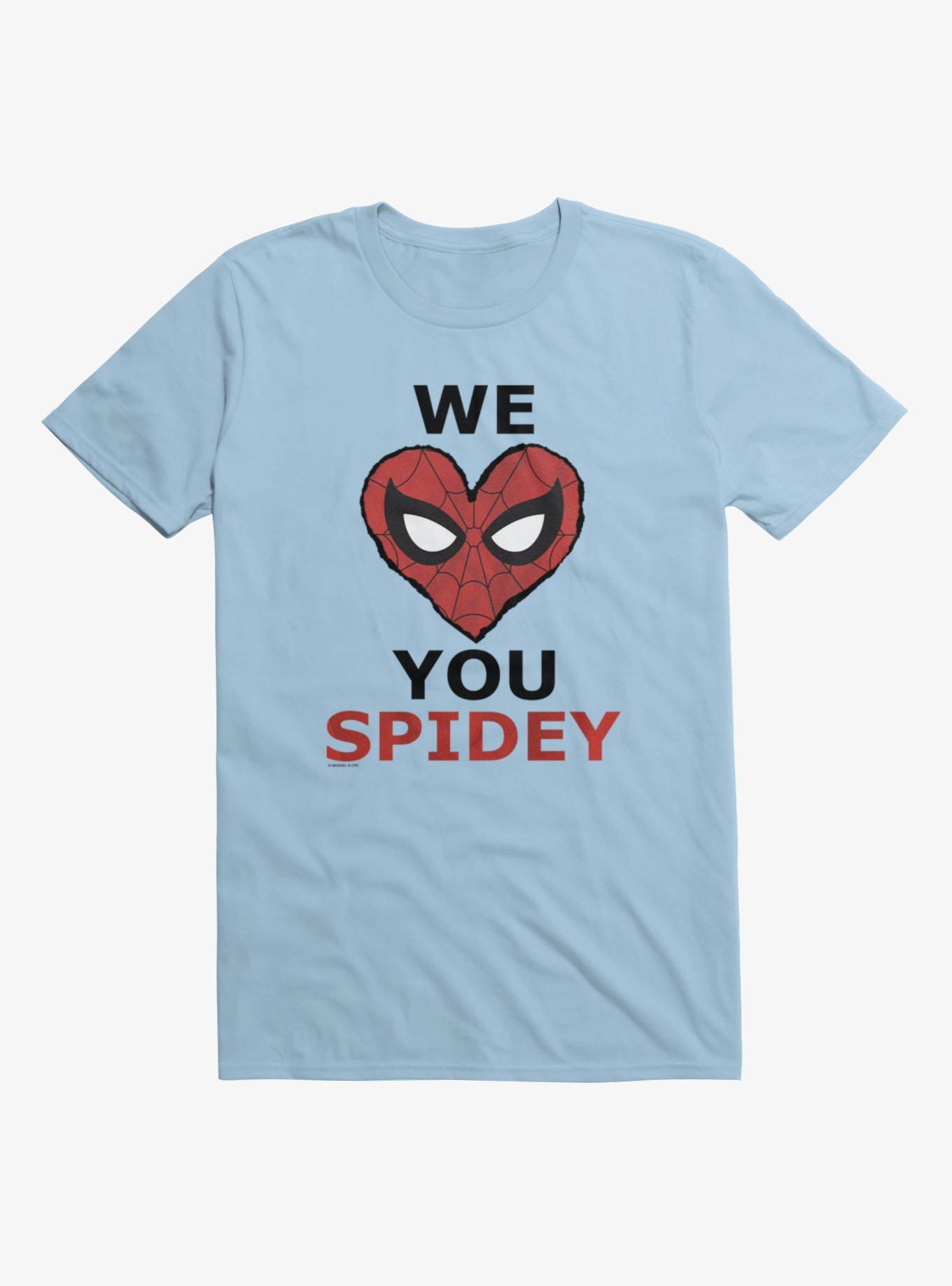 Marvel Spider-Man Brand New Day We Heart You Spidey Mask T-Shirt