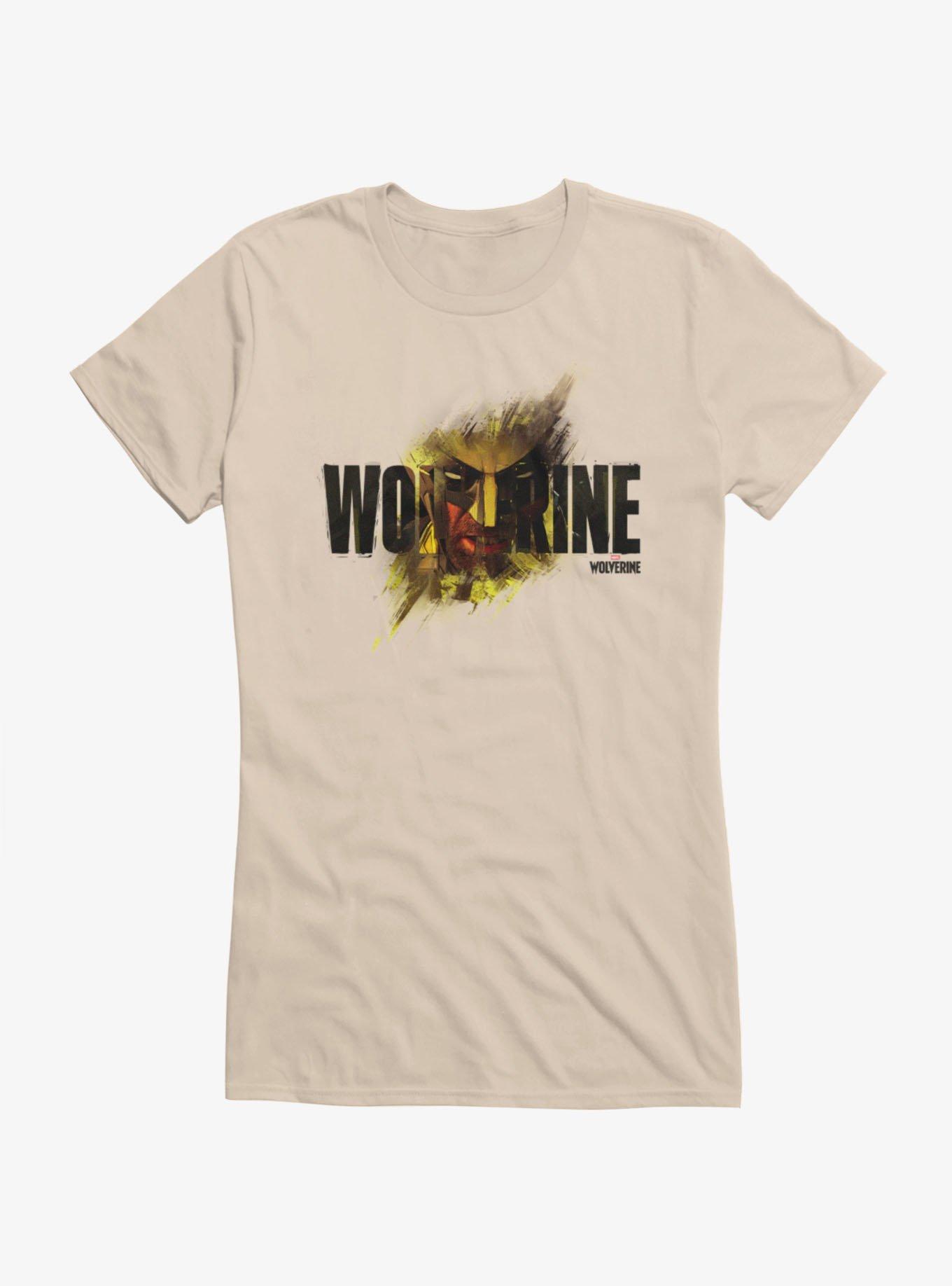 Marvel Wolverine Face Title Girls T-Shirt, , hi-res view 1