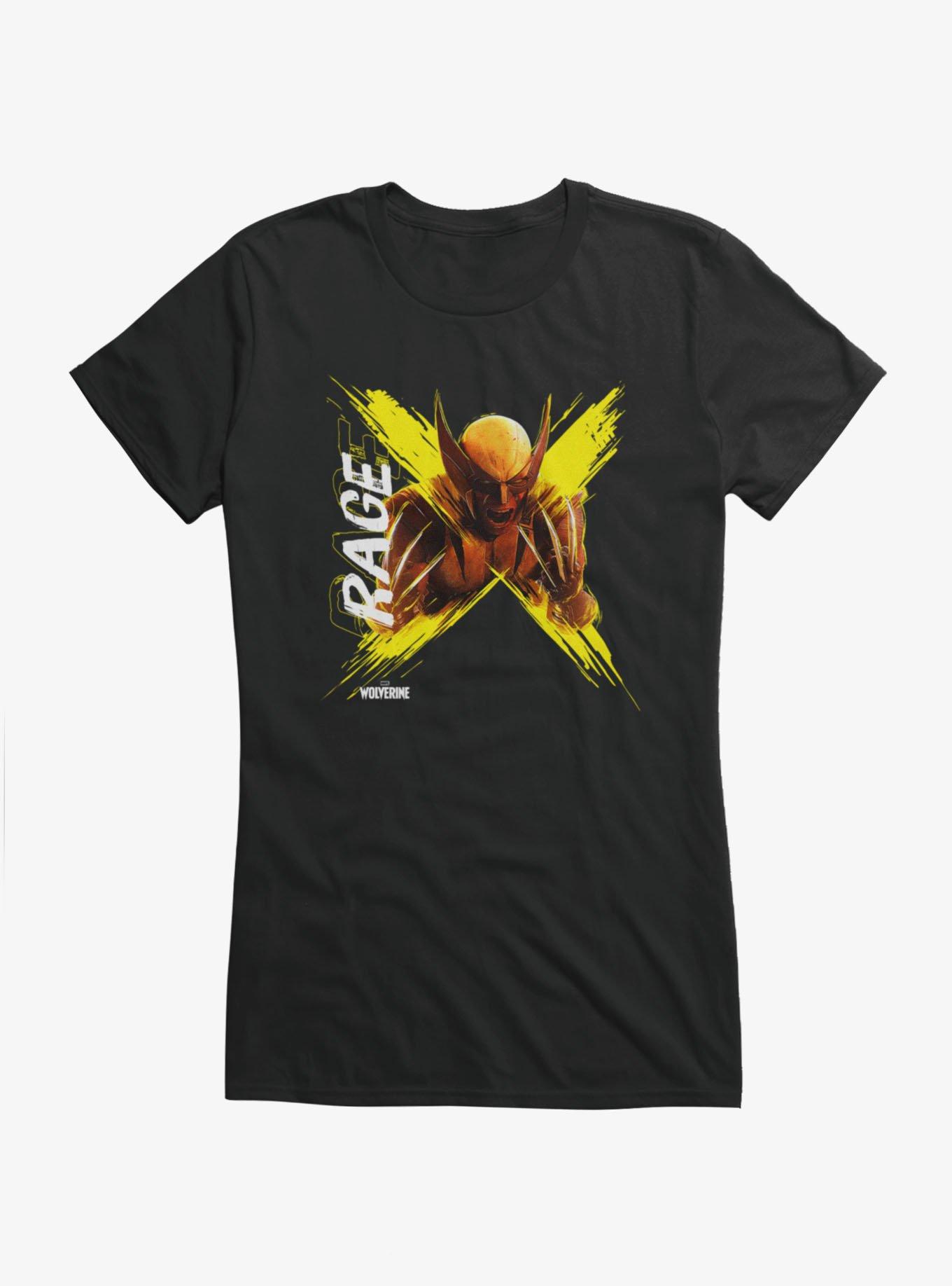 Marvel Wolverine X Rage Claws Out Girls T-Shirt