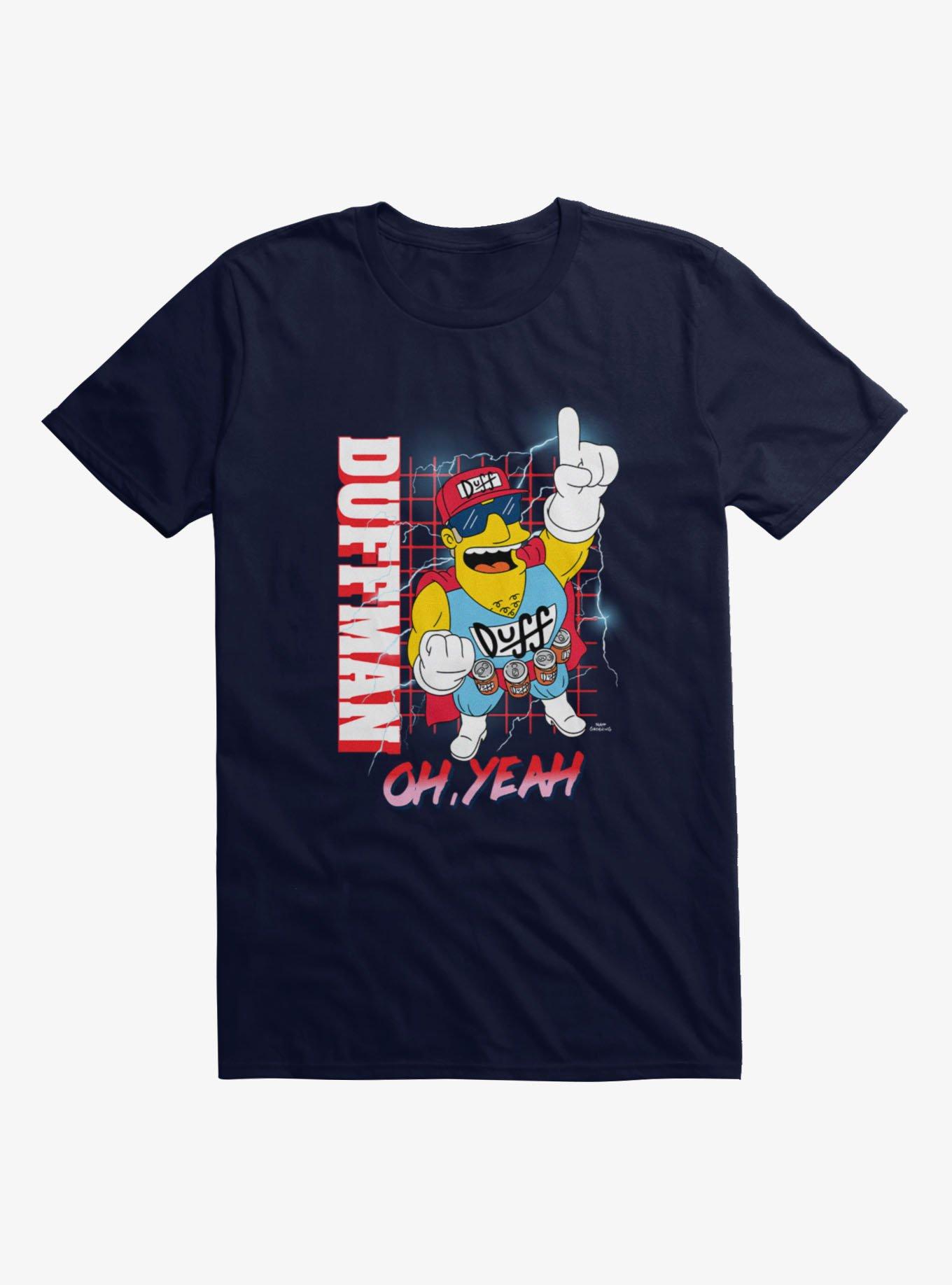 The Simpsons Duffman Oh, Yeah T-Shirt, , hi-res view 1