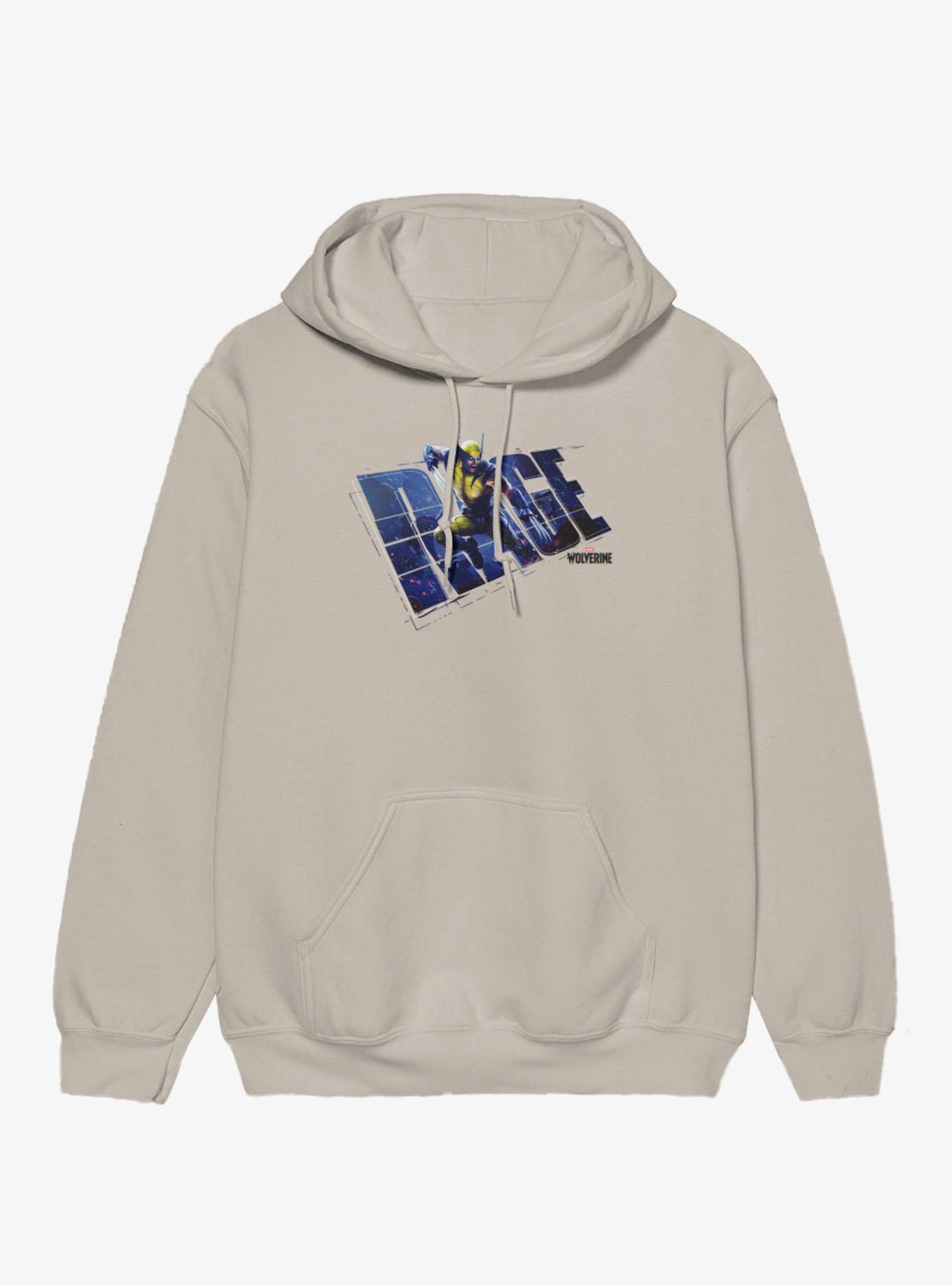 Marvel Wolverine Rage Leap Nigjht Fight Hoodie