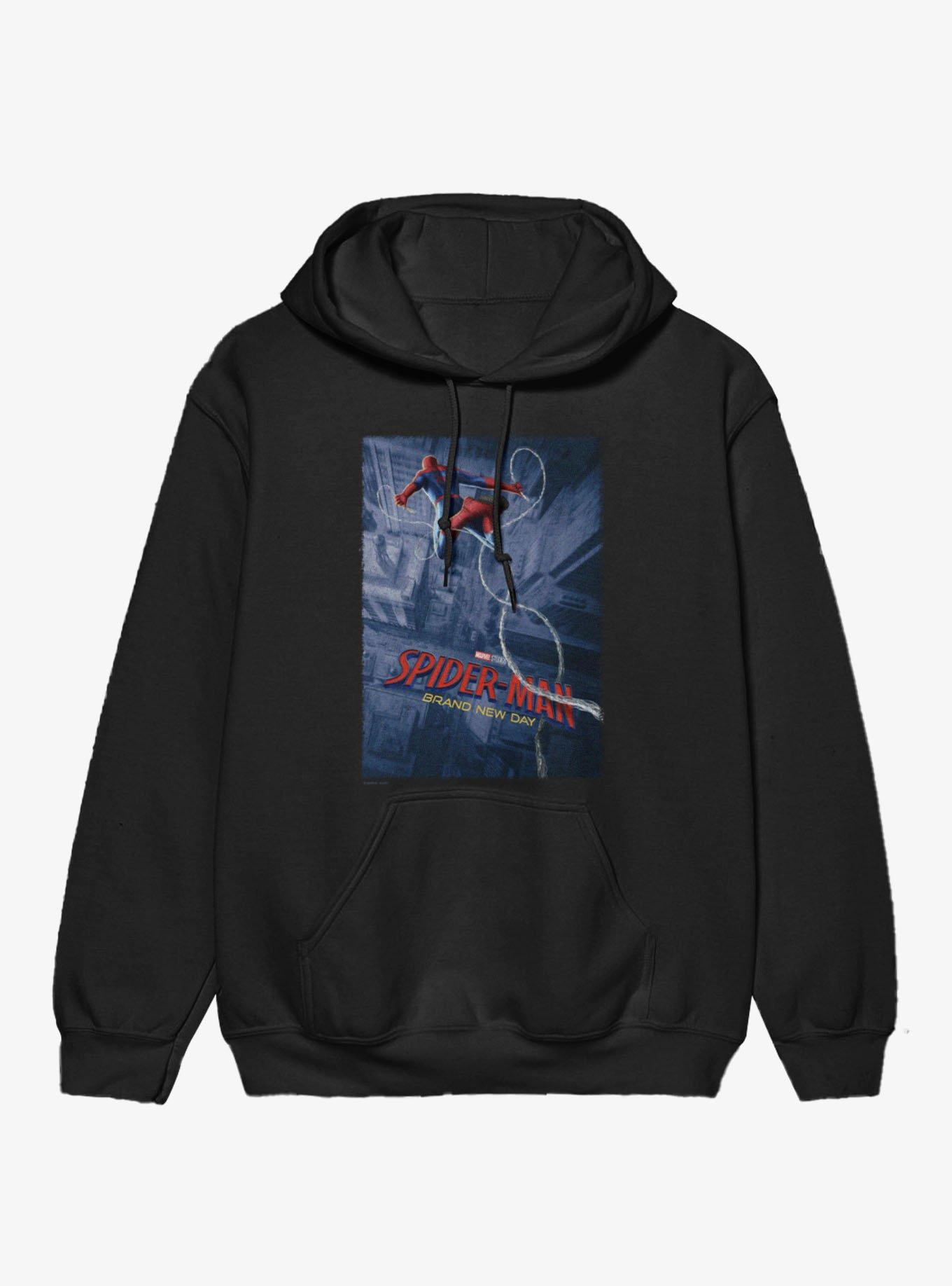 Marvel Spider-Man Brand New Day Rooftop Leap Posters Hoodie