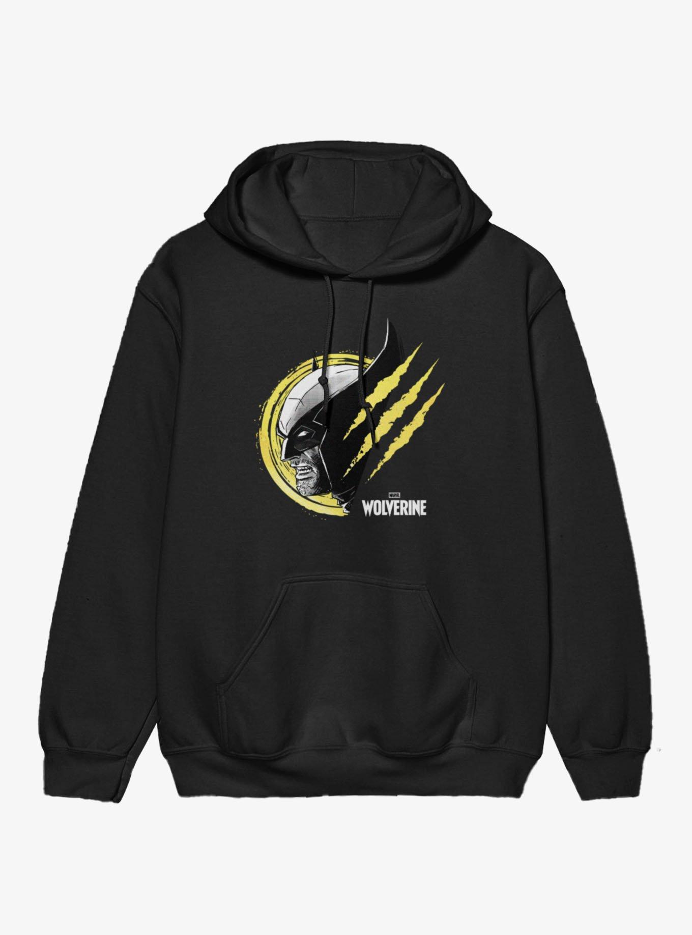 Marvel Wolverine Side Slash Profile Hoodie, , hi-res view 1