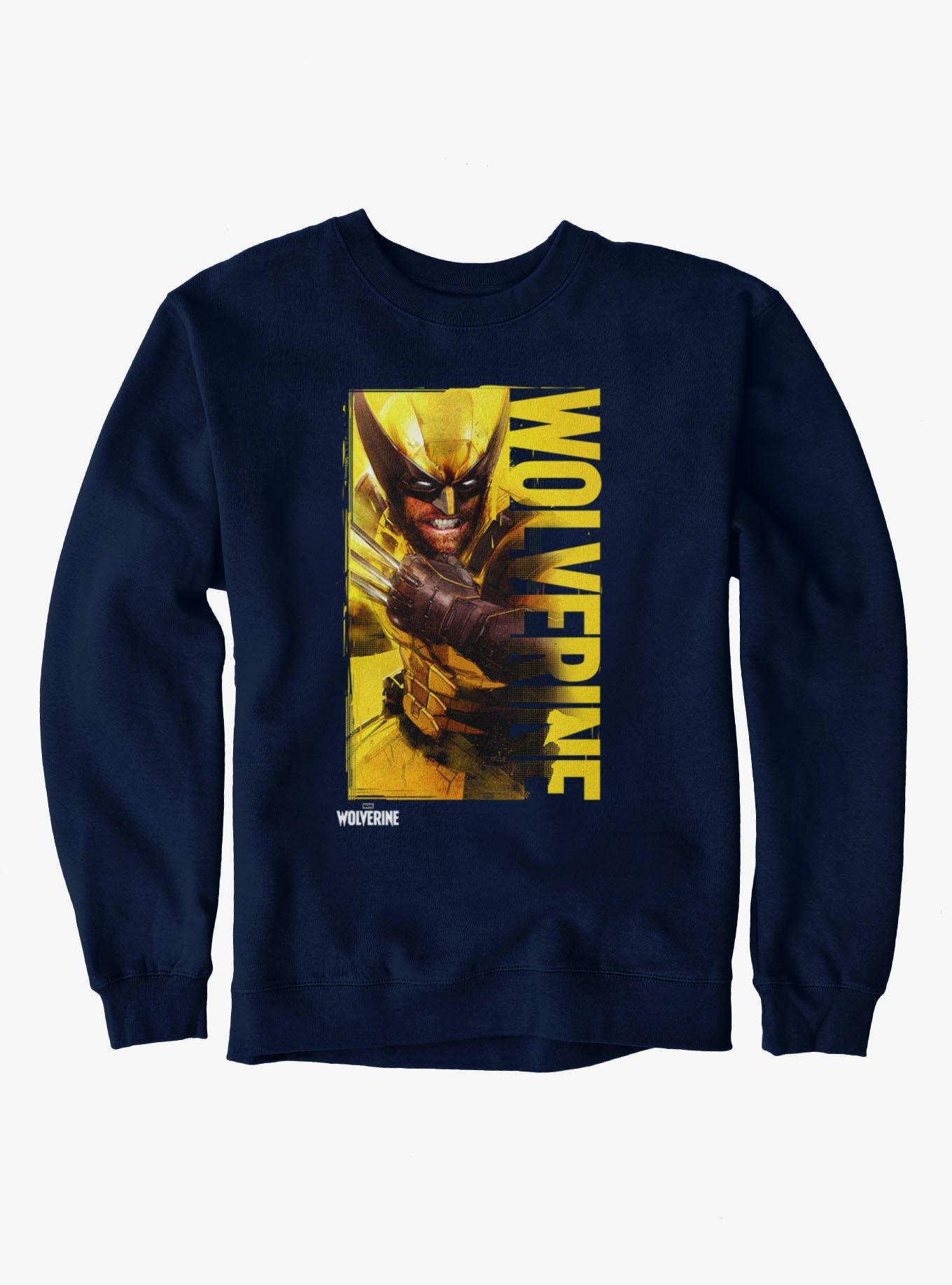 Marvel Wolverine Vertical Title Sweatshirt