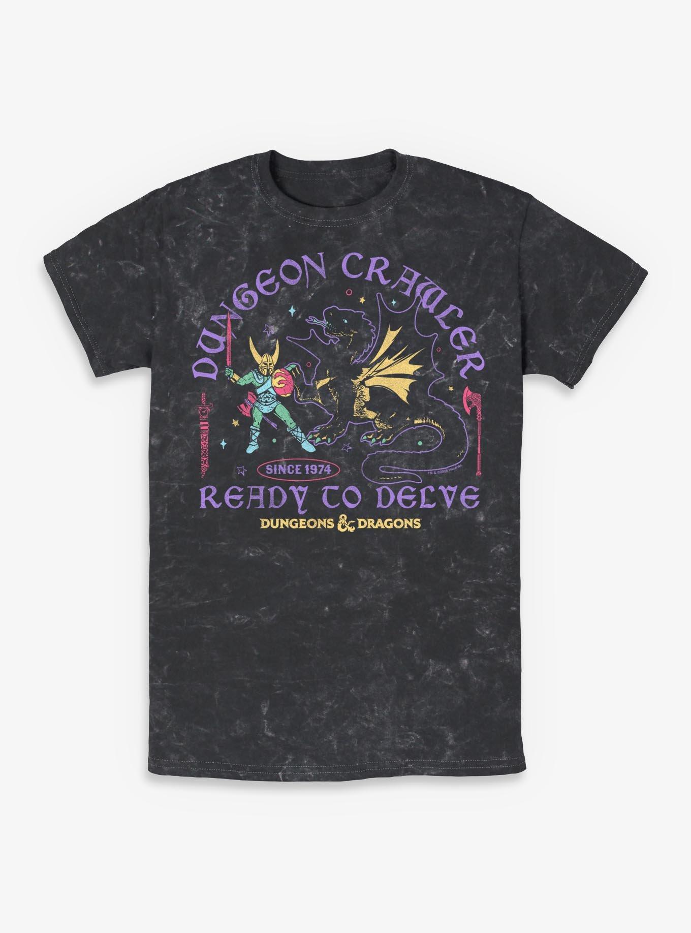 Dungeons & Dragons Dungeon Crawler Social Club Mineral Wash T-Shirt Box Lunch Exclusive