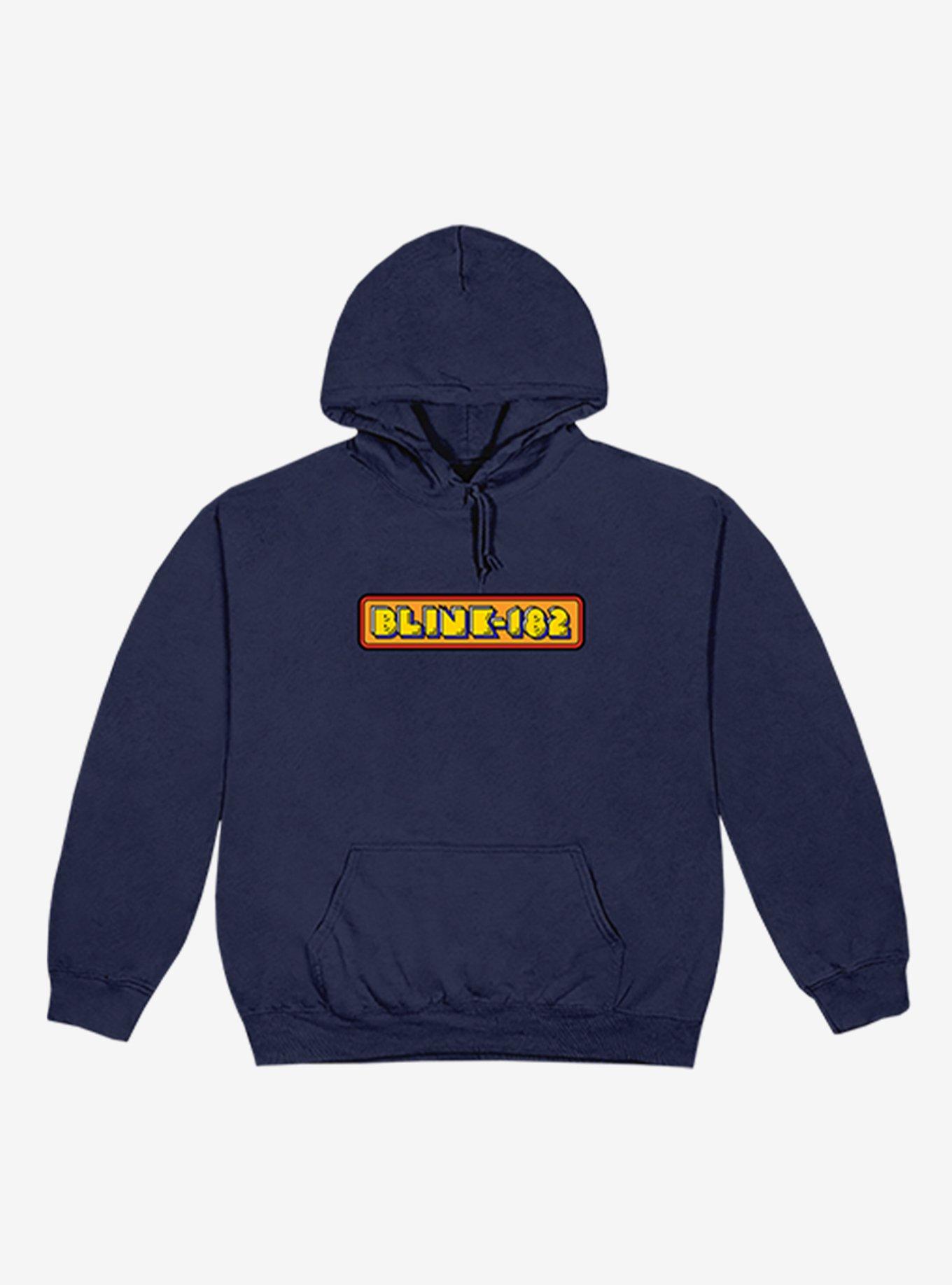Blink-182 X Pac-Man Logo Hoodie Hot Topic Exclusive