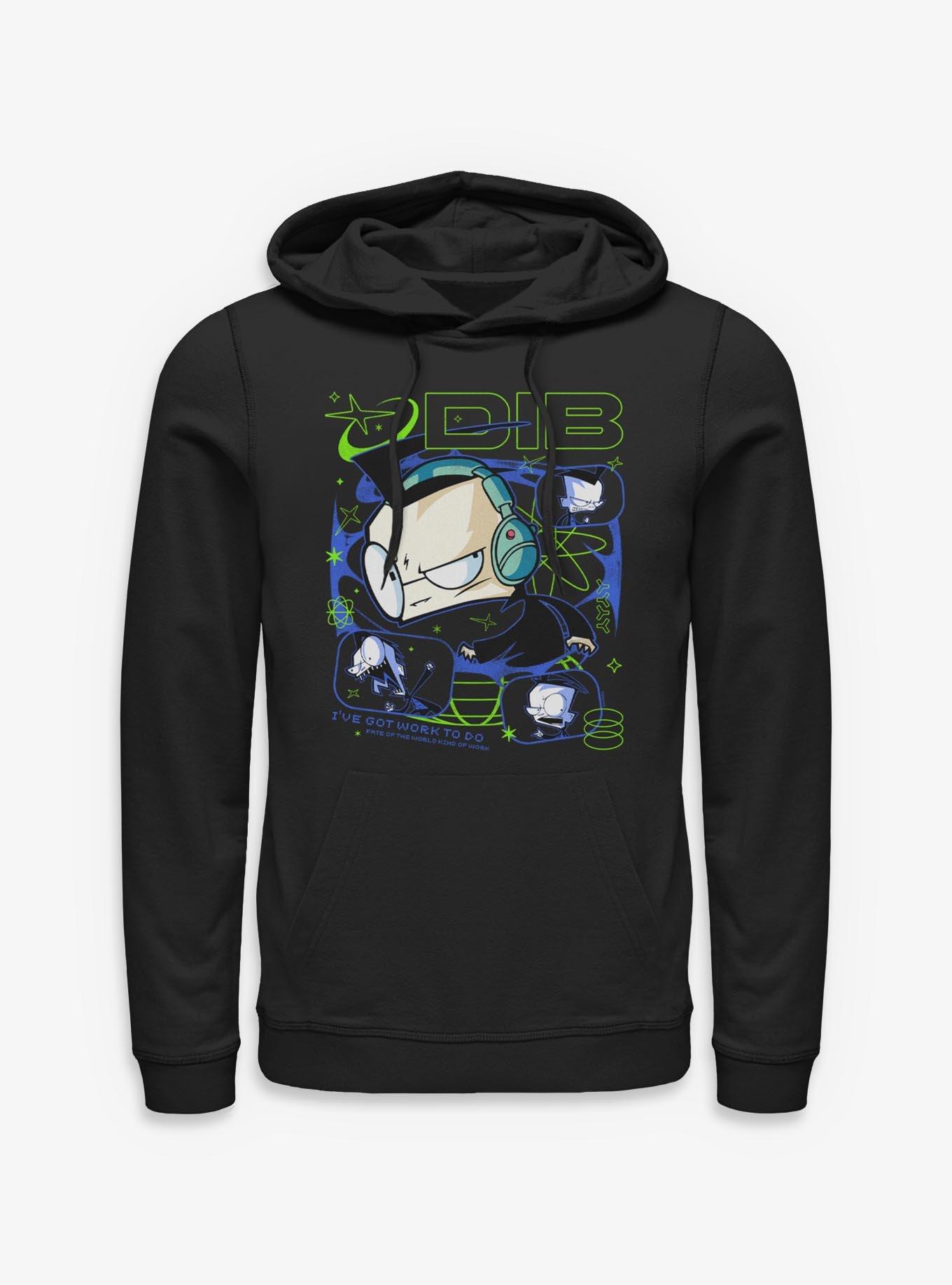 Invader Zim Dib Tech Hoodie BoxLunch Exclusive