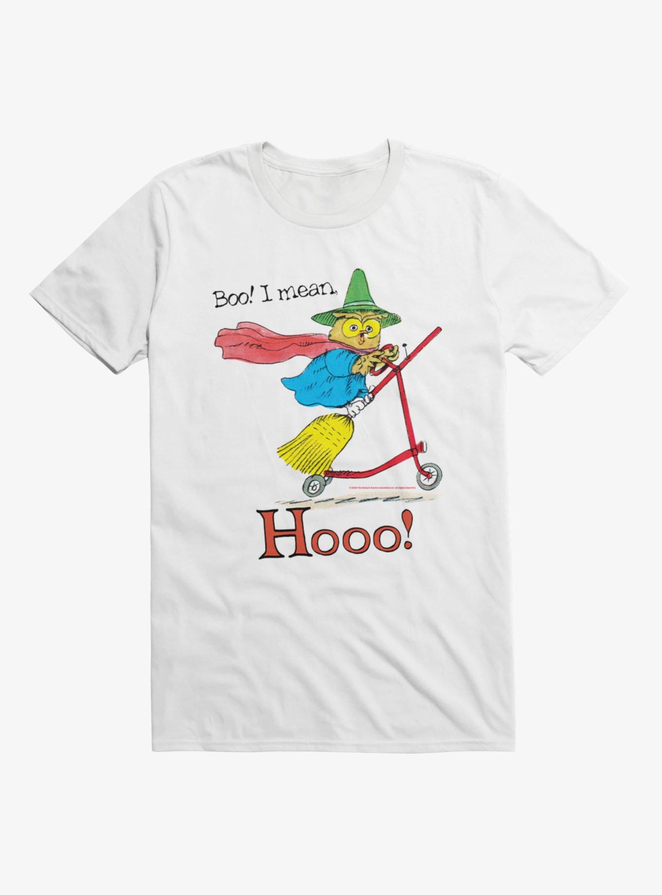 Richard Scarry's Boo! I Mean, Hooo! T-Shirt, WHITE, hi-res view 1