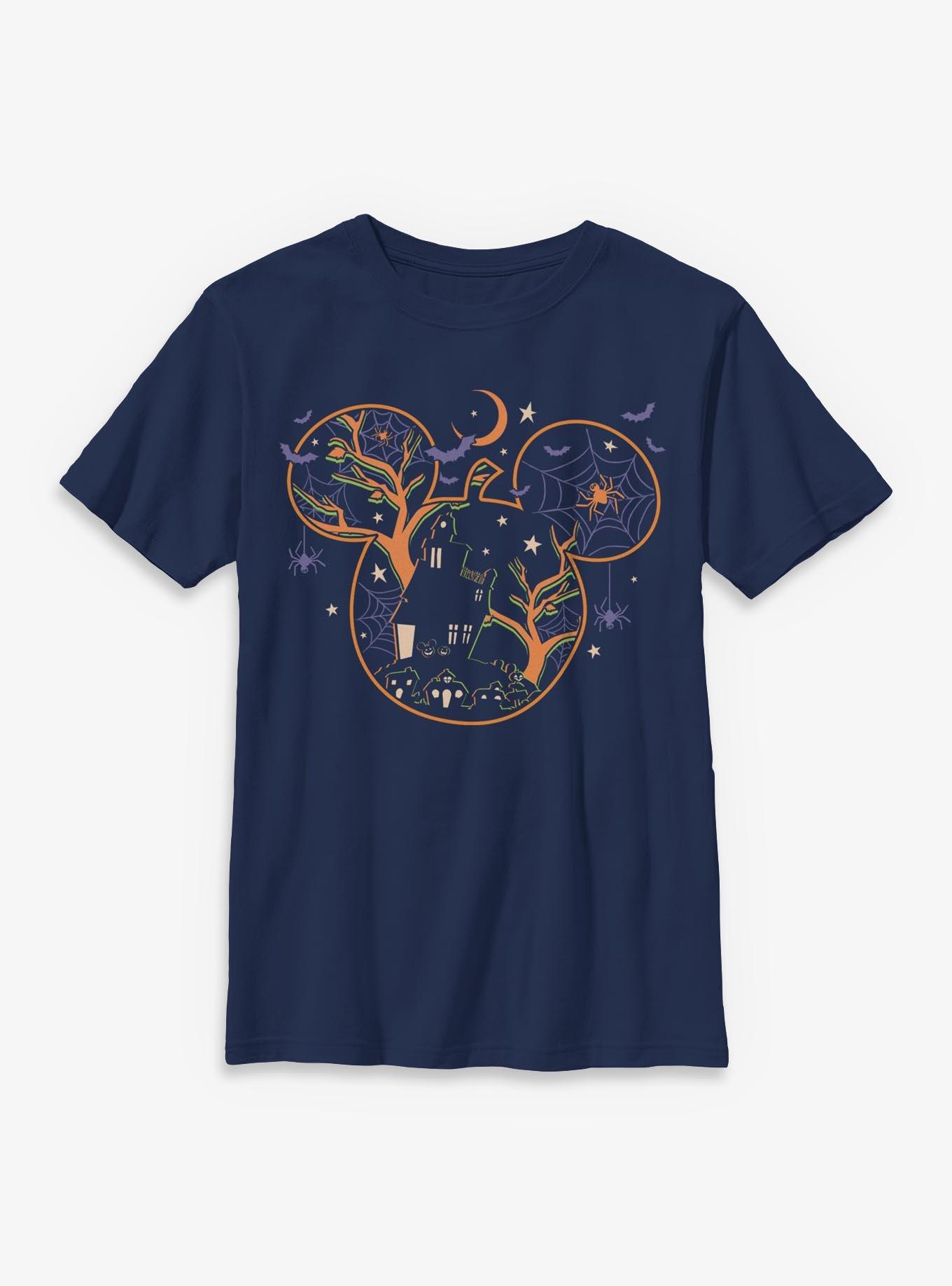 Disney Mickey Mouse Spooky Fill Youth T-Shirt
