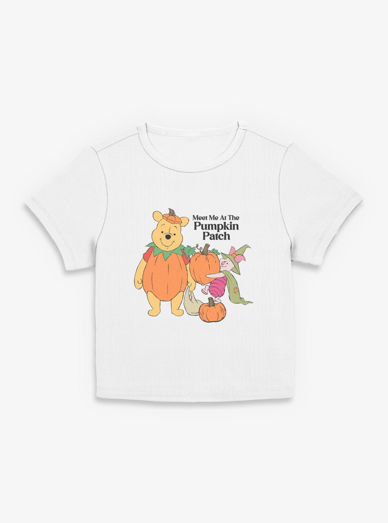 Disney Winnie The Pooh Meet Me At Pumpkin Patch Women Baby T-Shirt