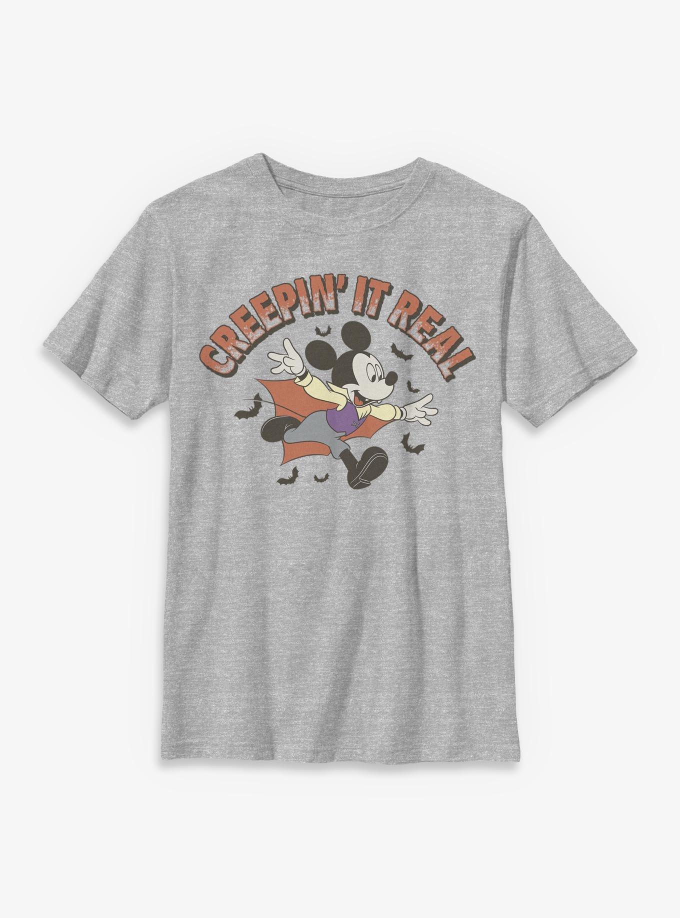 Disney Mickey Mouse Vampire Creepin' It Real Youth T-Shirt