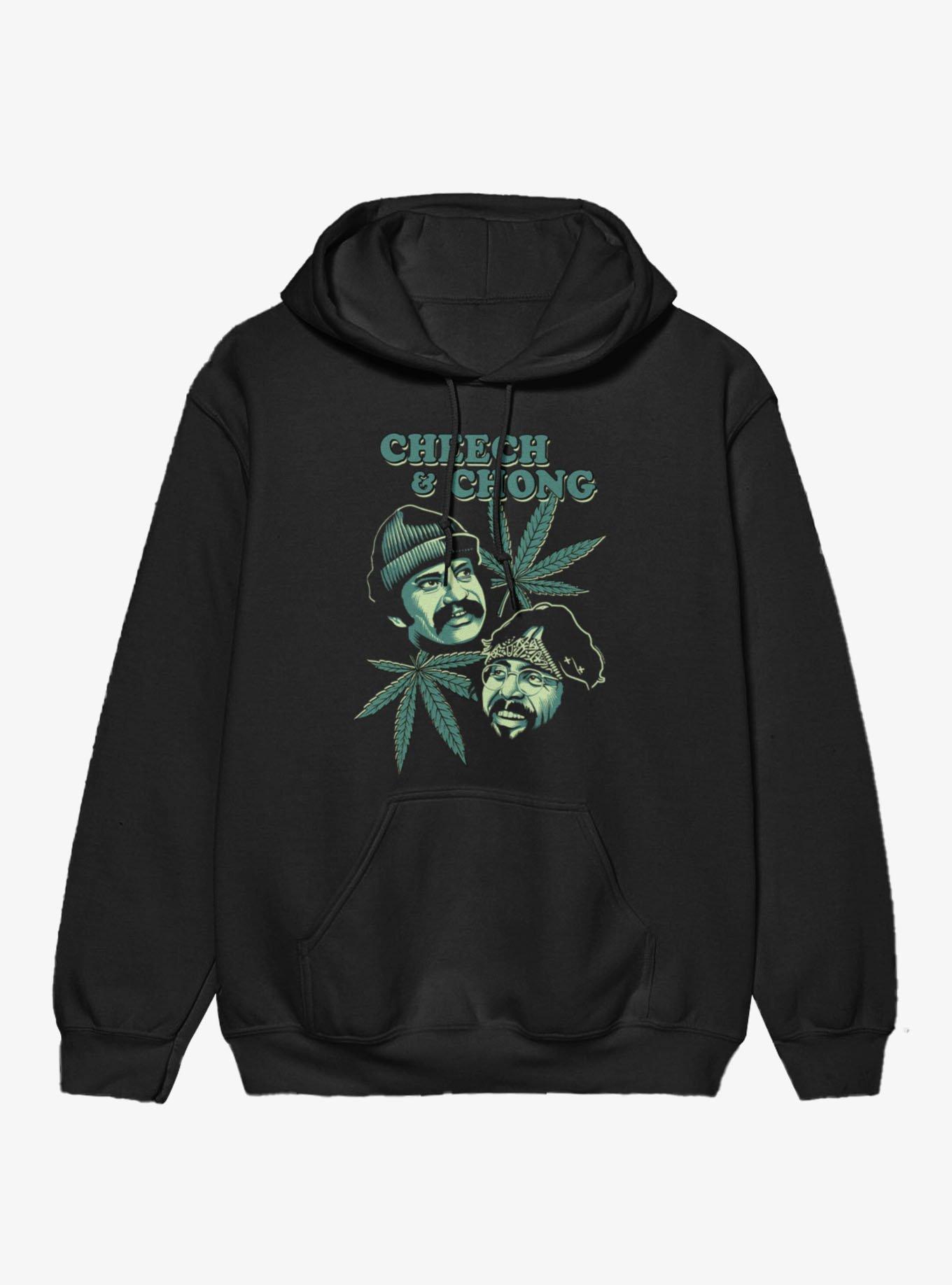 Cheech & Chong Green Leaf Happy Hoodie