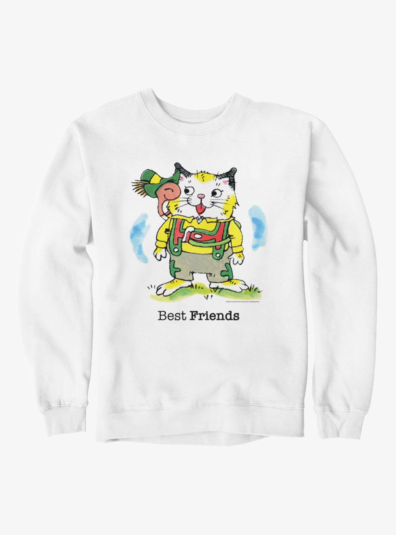 Richard Scarry's Lowly Worm And Huckle Cat Best Friends Sweatshirt