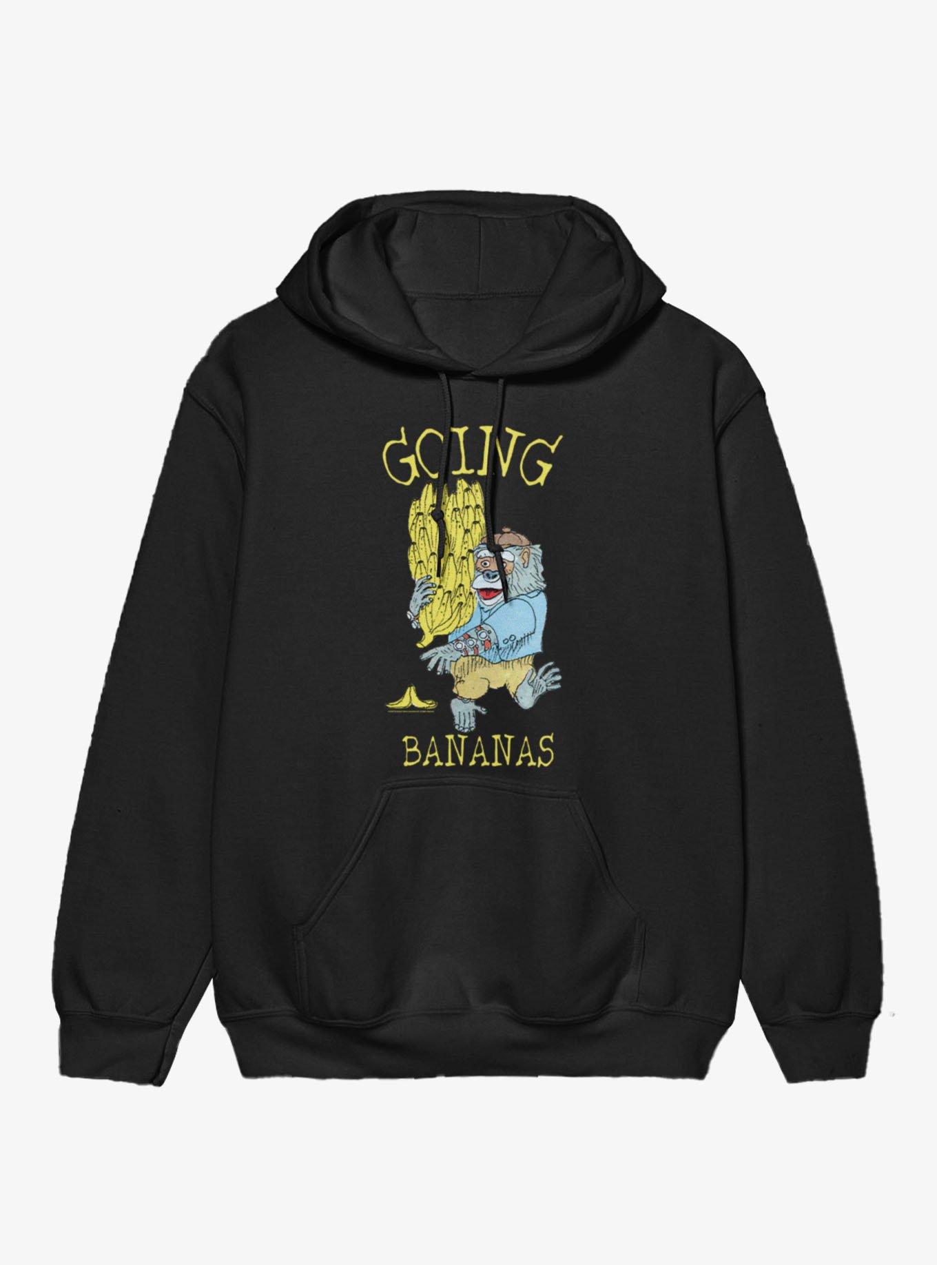 Richard Scarry's Bananas Gorilla Going Bananas Hoodie