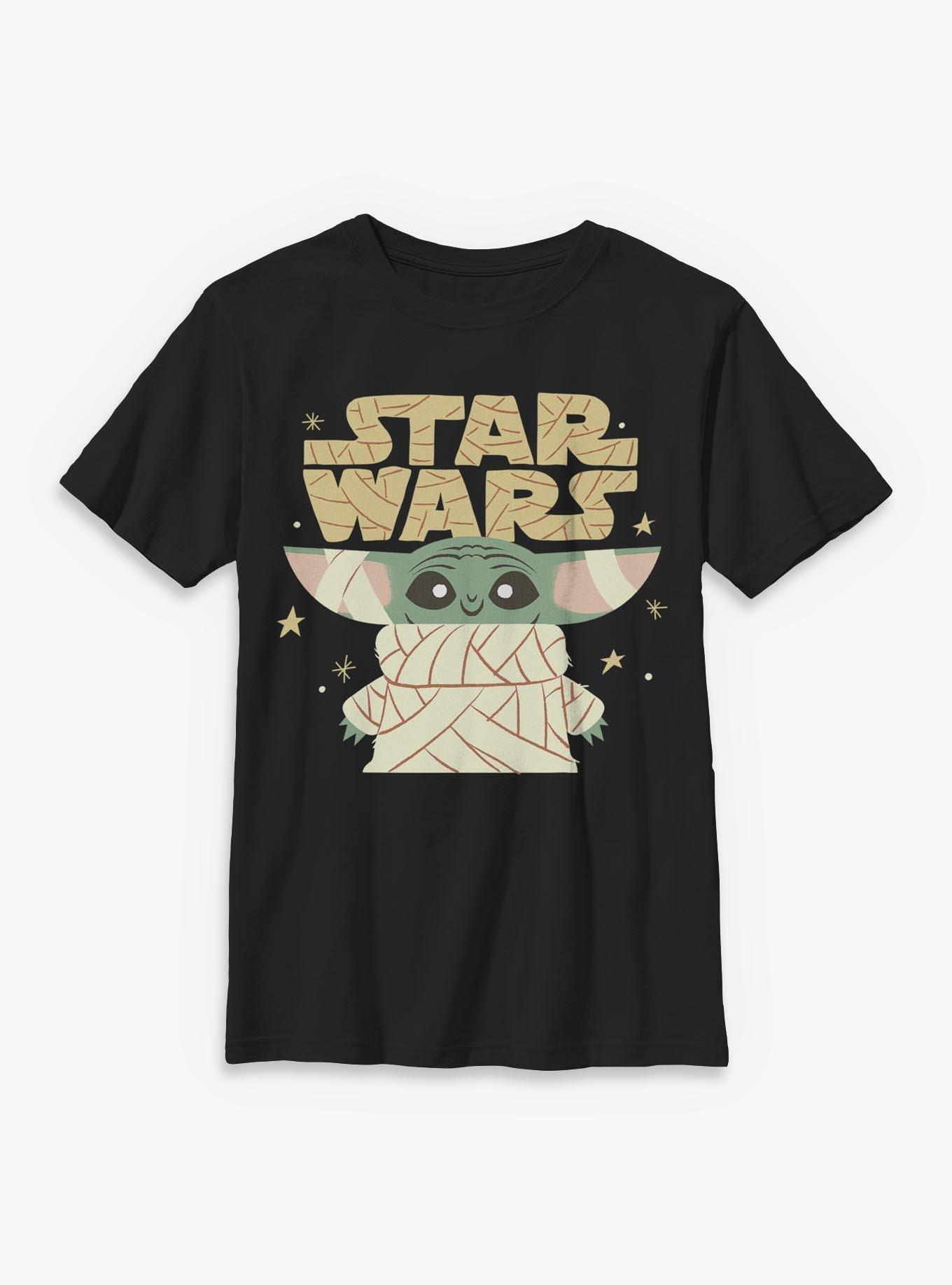 Star Wars The Mandalorian Mummy Grogu Youth T-Shirt