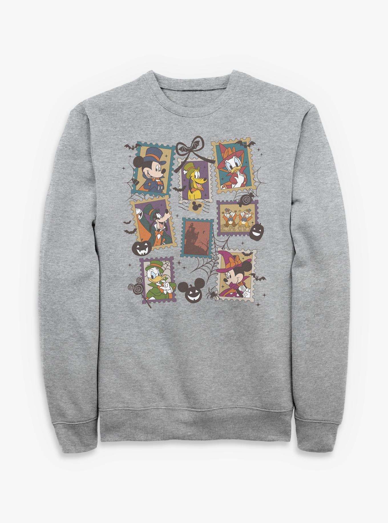 Disney Mickey Mouse & Friends Halloween Stamps Sweatshirt