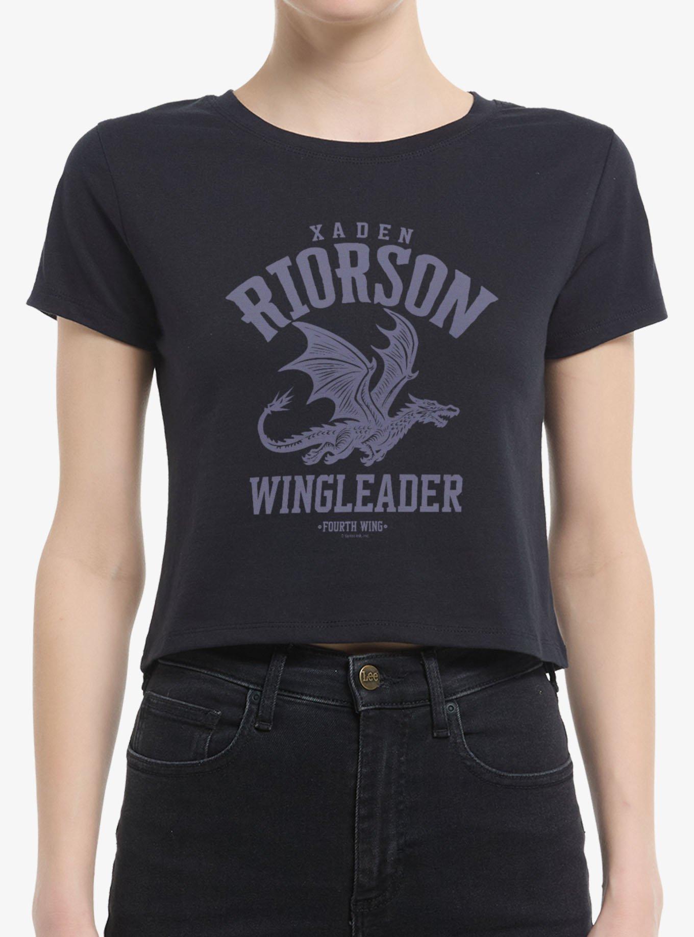 The Empyrean Fourth Wing Xaden Riorson Wingleader Womens Baby T-Shirt