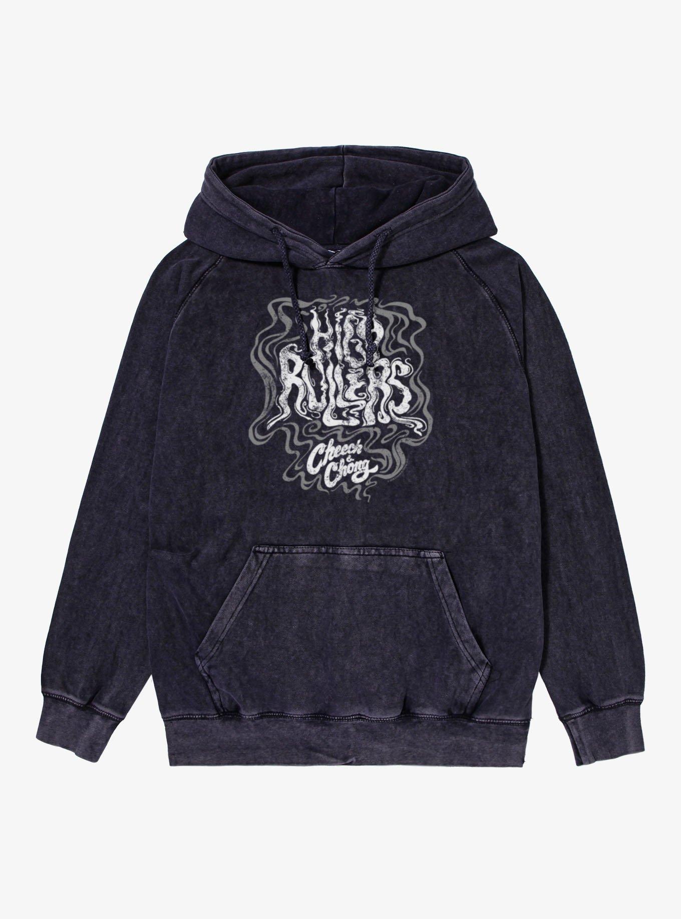 Cheech & Chong High Rollers Mineral Wash Hoodie