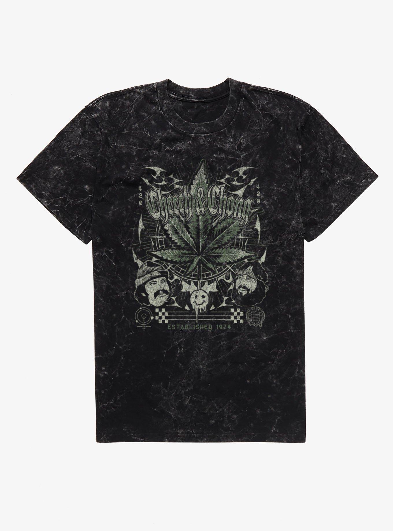 Cheech & Chong Established 1974 Mineral Wash T-Shirt