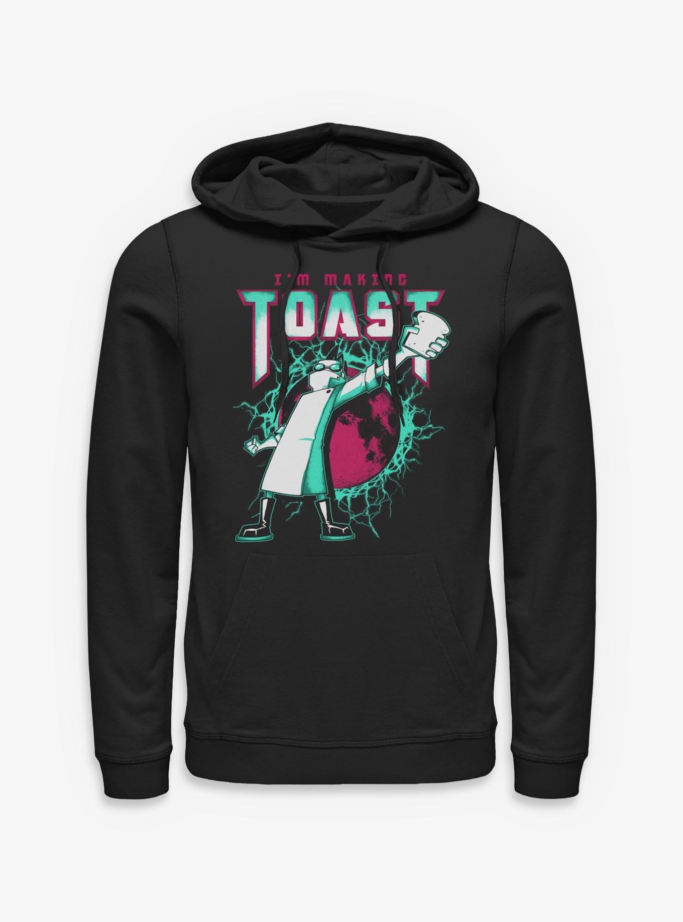 Invader ZIM Electric Toast Making Hoodie Hot Topic Exclusive