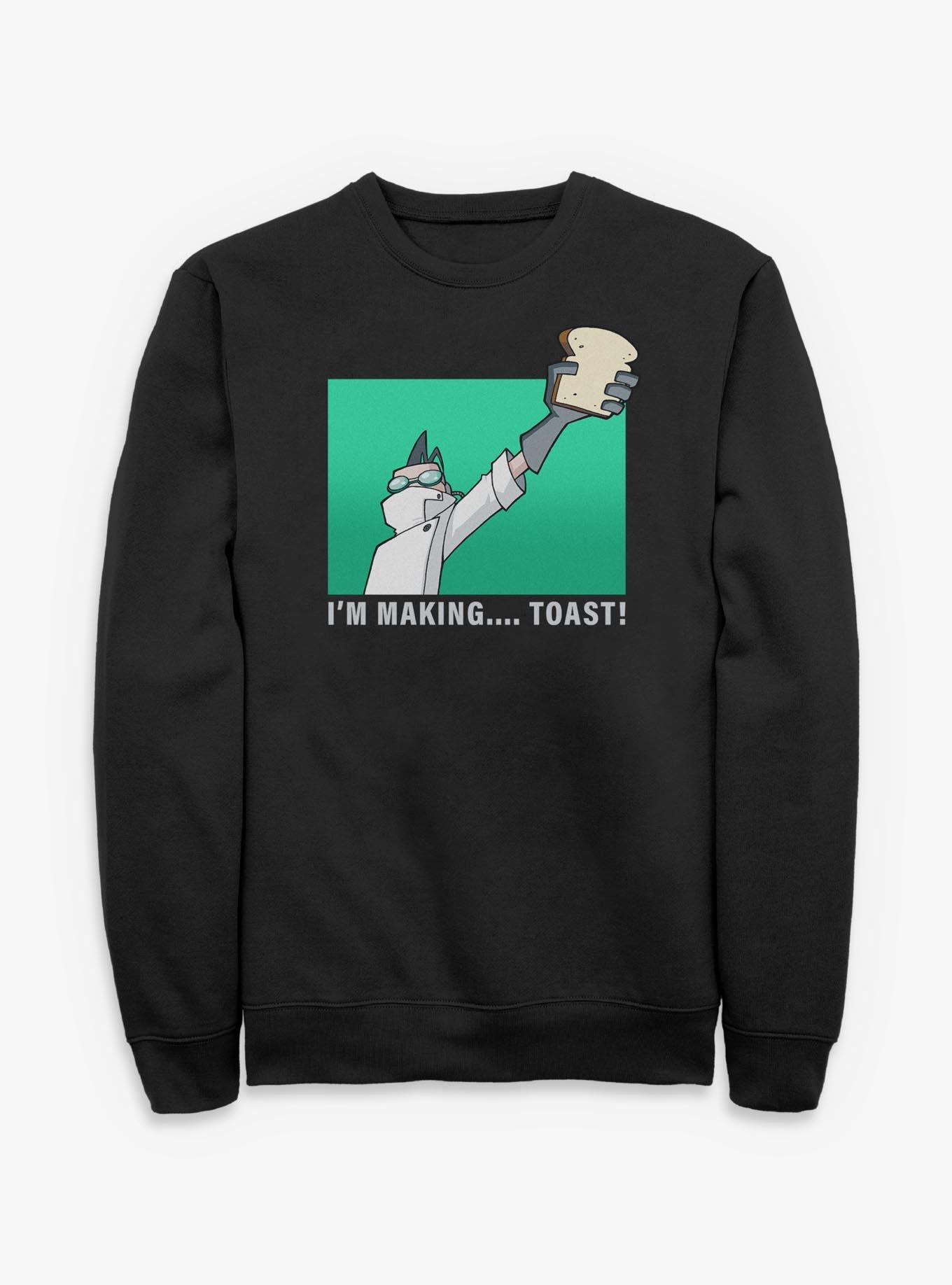 Invader ZIM I'm Making Toast Meme Sweatshirt Hot Topic Exclusive