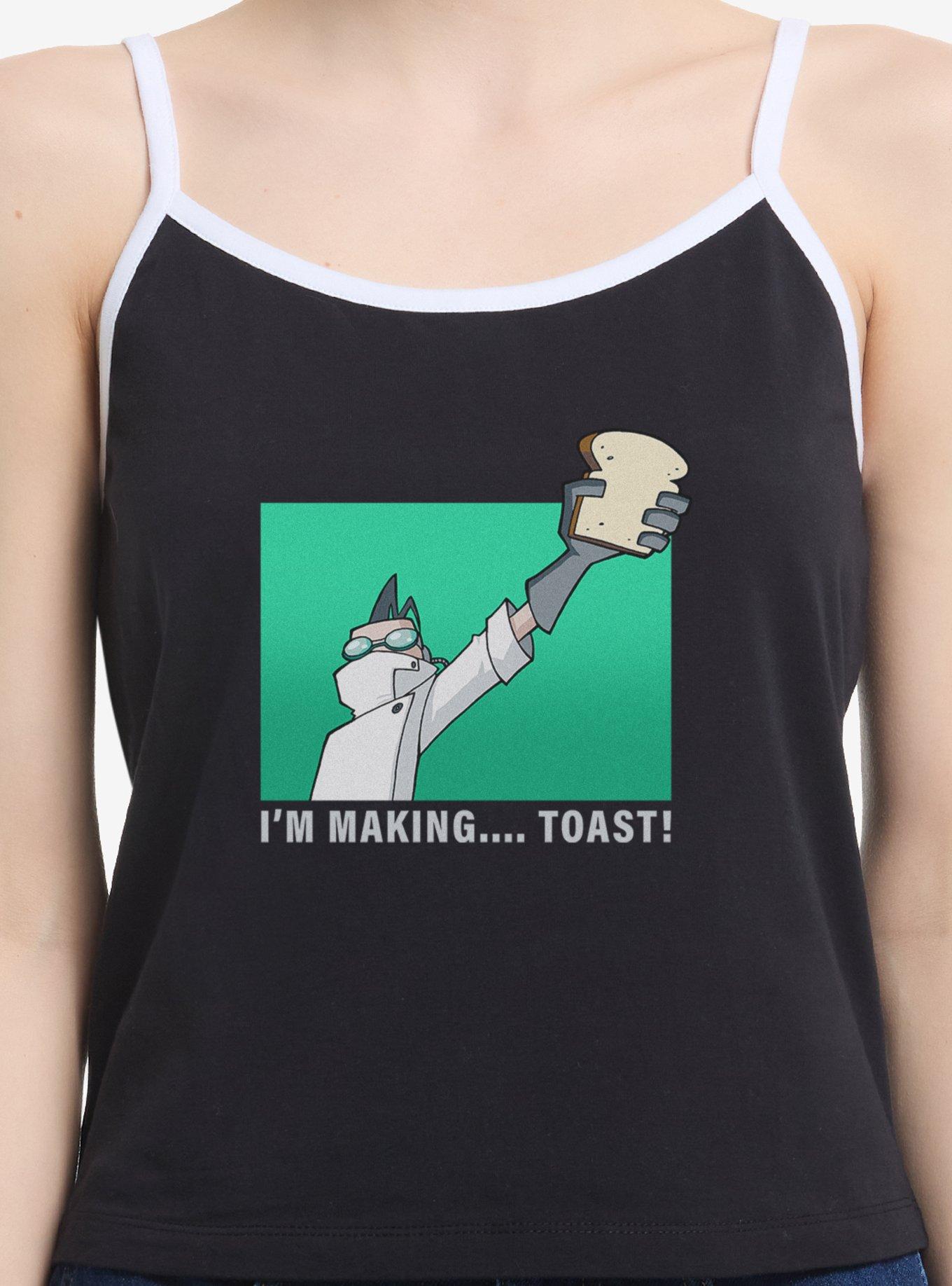 Invader ZIM I'm Making Toast Meme Girls Cami Hot Topic Exclusive