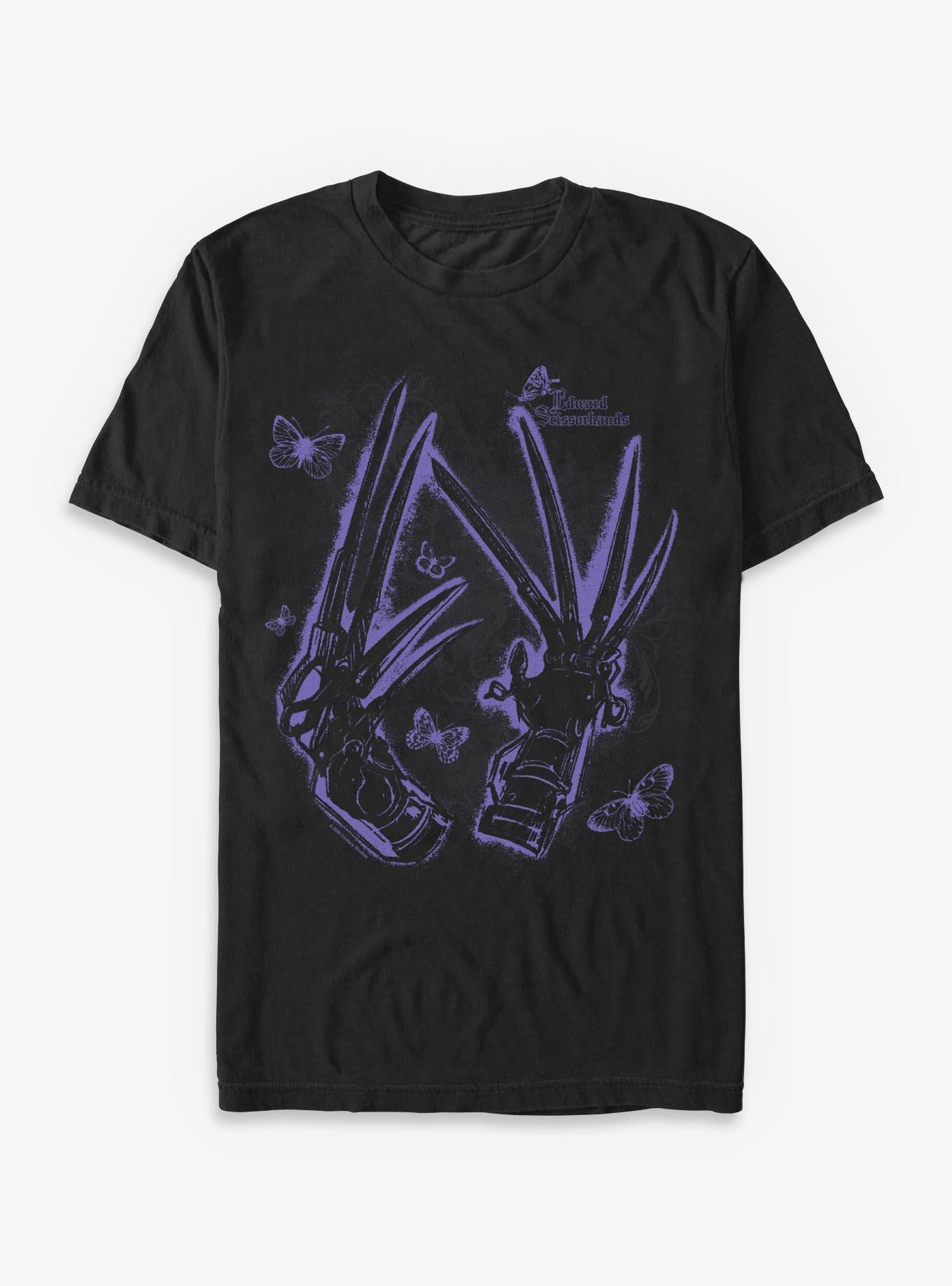 Edward Scissorhands Grunge Enchanted Butterflies T-Shirt Hot Topic Exclusive