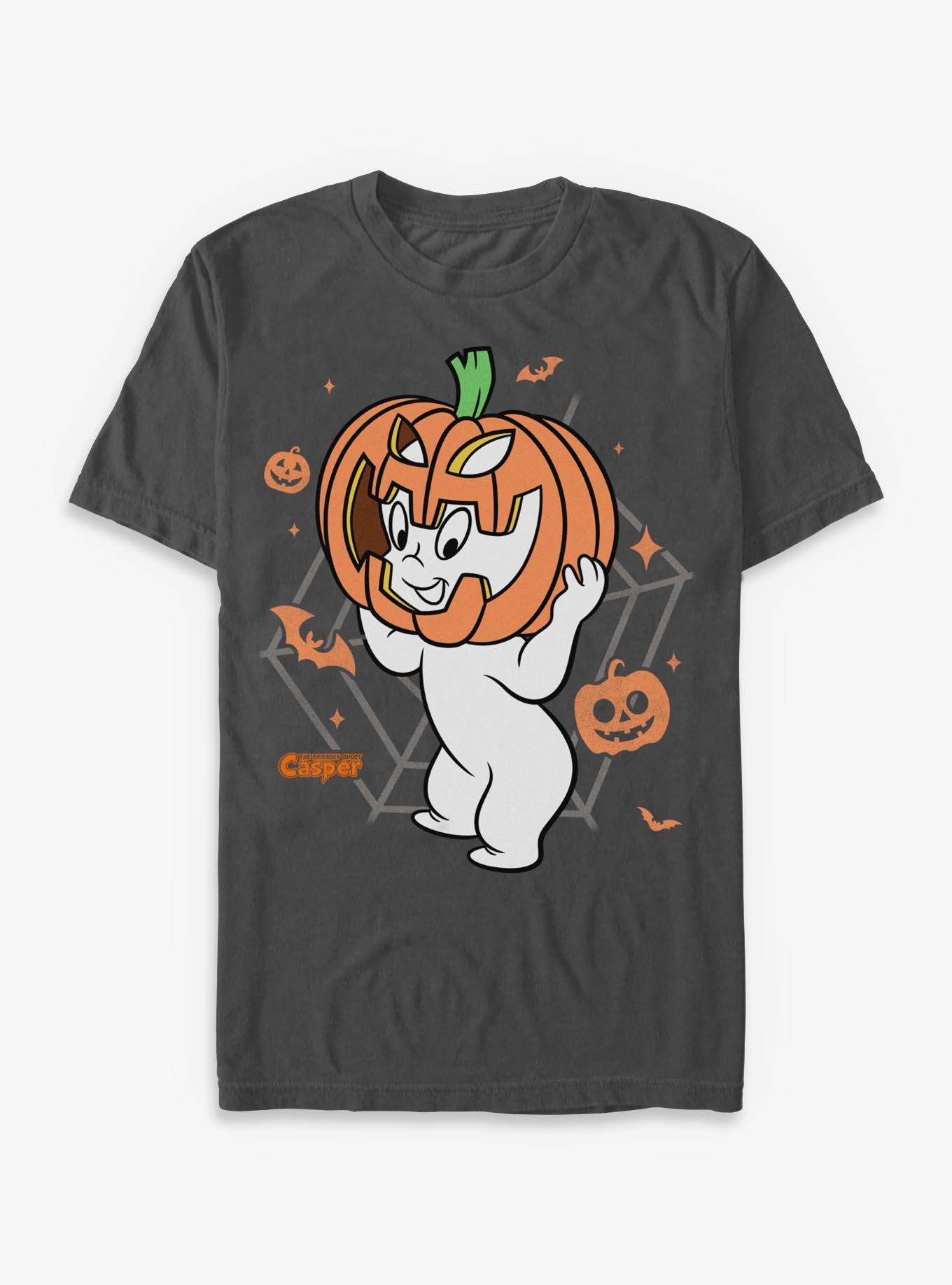 Casper The Friendly Ghost Pumpkin Casper T-Shirt Hot Topic Exclusive