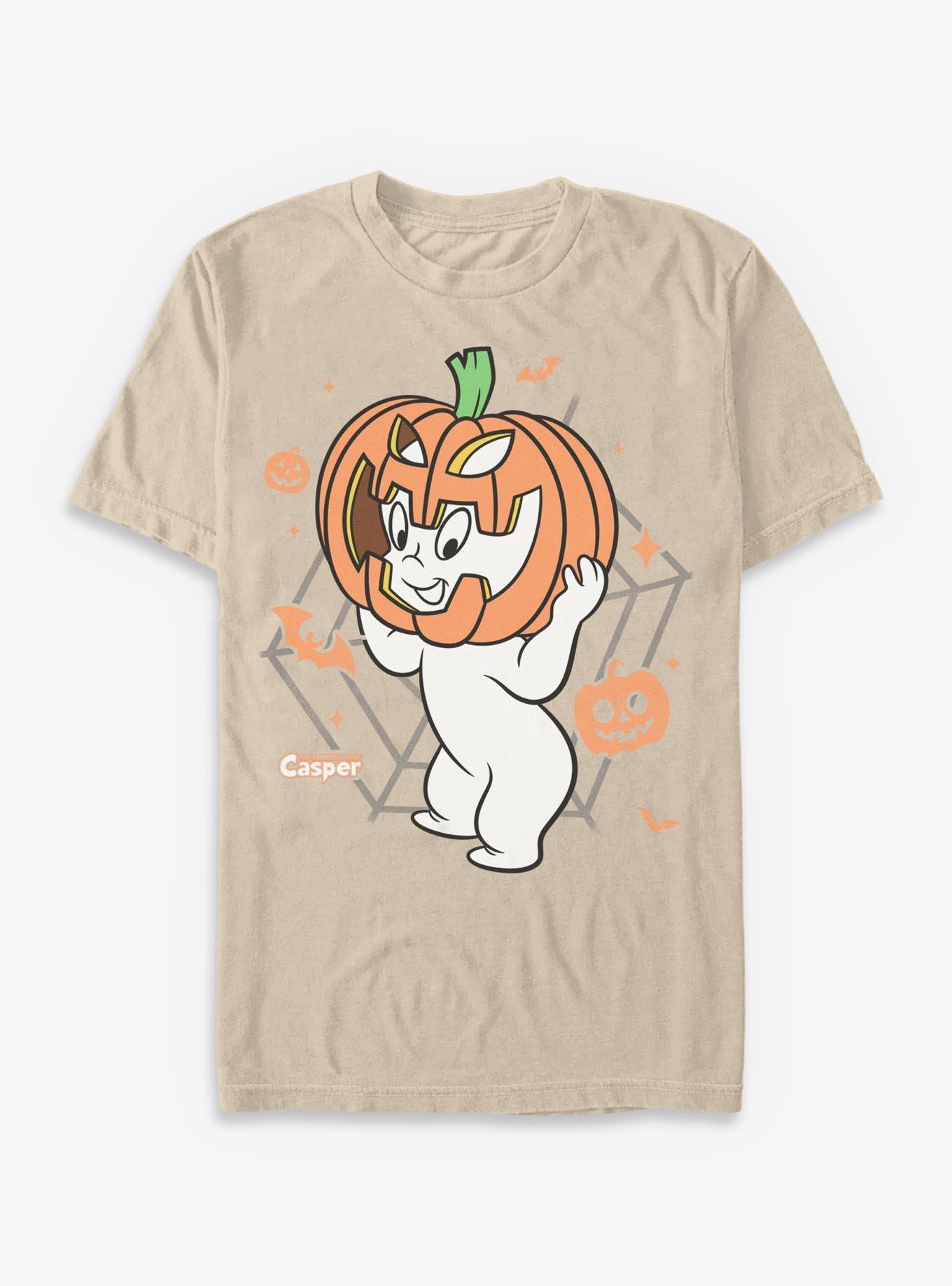 Casper The Friendly Ghost Pumpkin Casper T-Shirt Hot Topic Exclusive