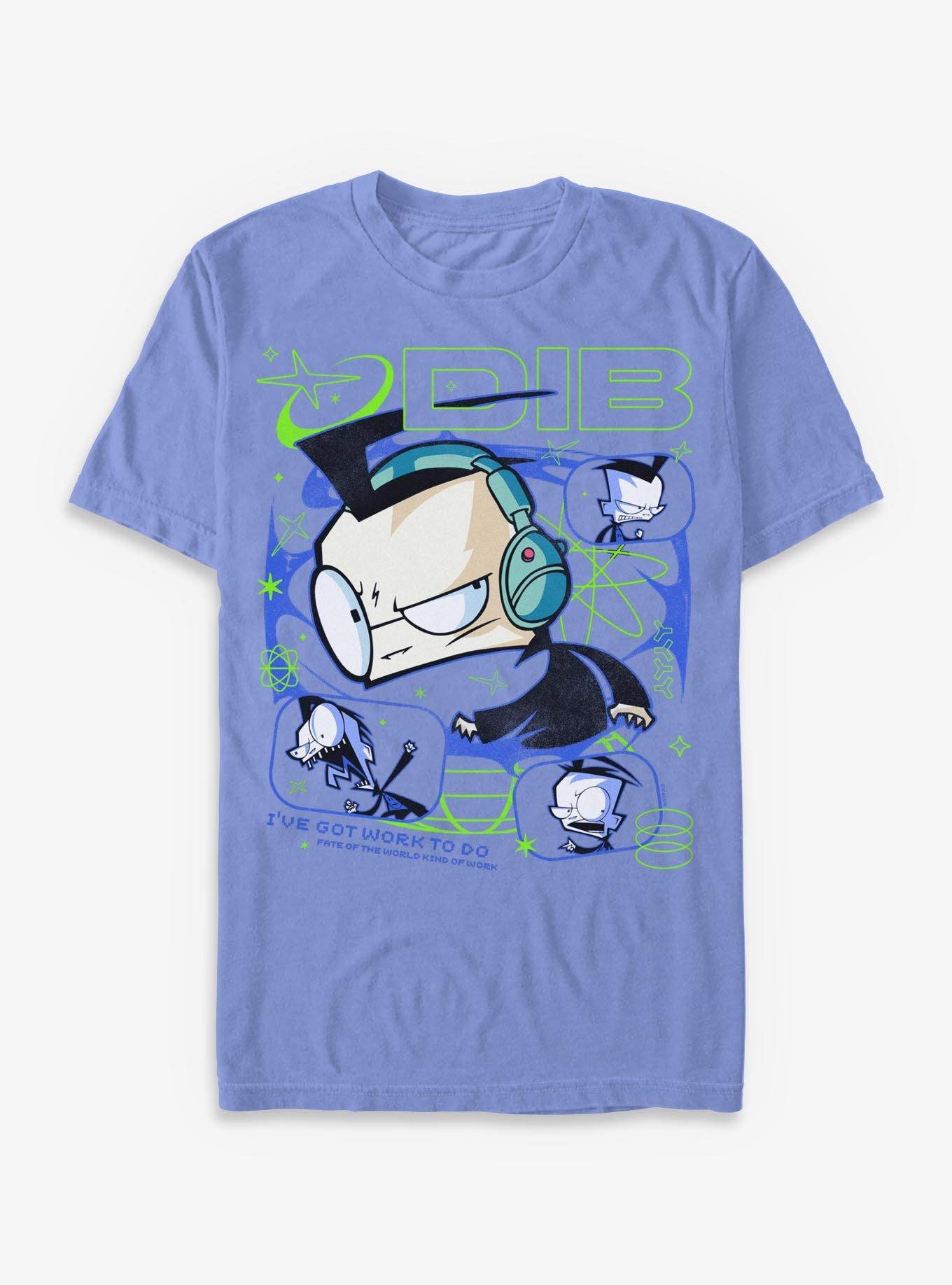 COMFORTCOLORS Invader ZIM Dib Tech Portrait Garment Dye T-Shirt Hot Topic Exclusive