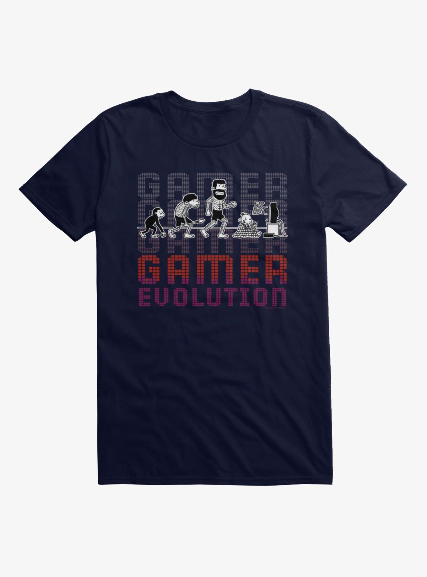 Diary Of A Wimpy Kid Gamer Evolution T-Shirt