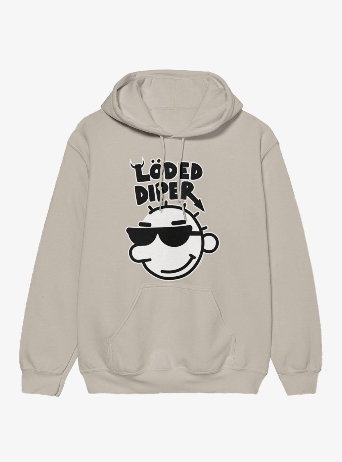 Diary Of A Wimpy Kid Loded Diper Logo Hoodie, , hi-res view 1