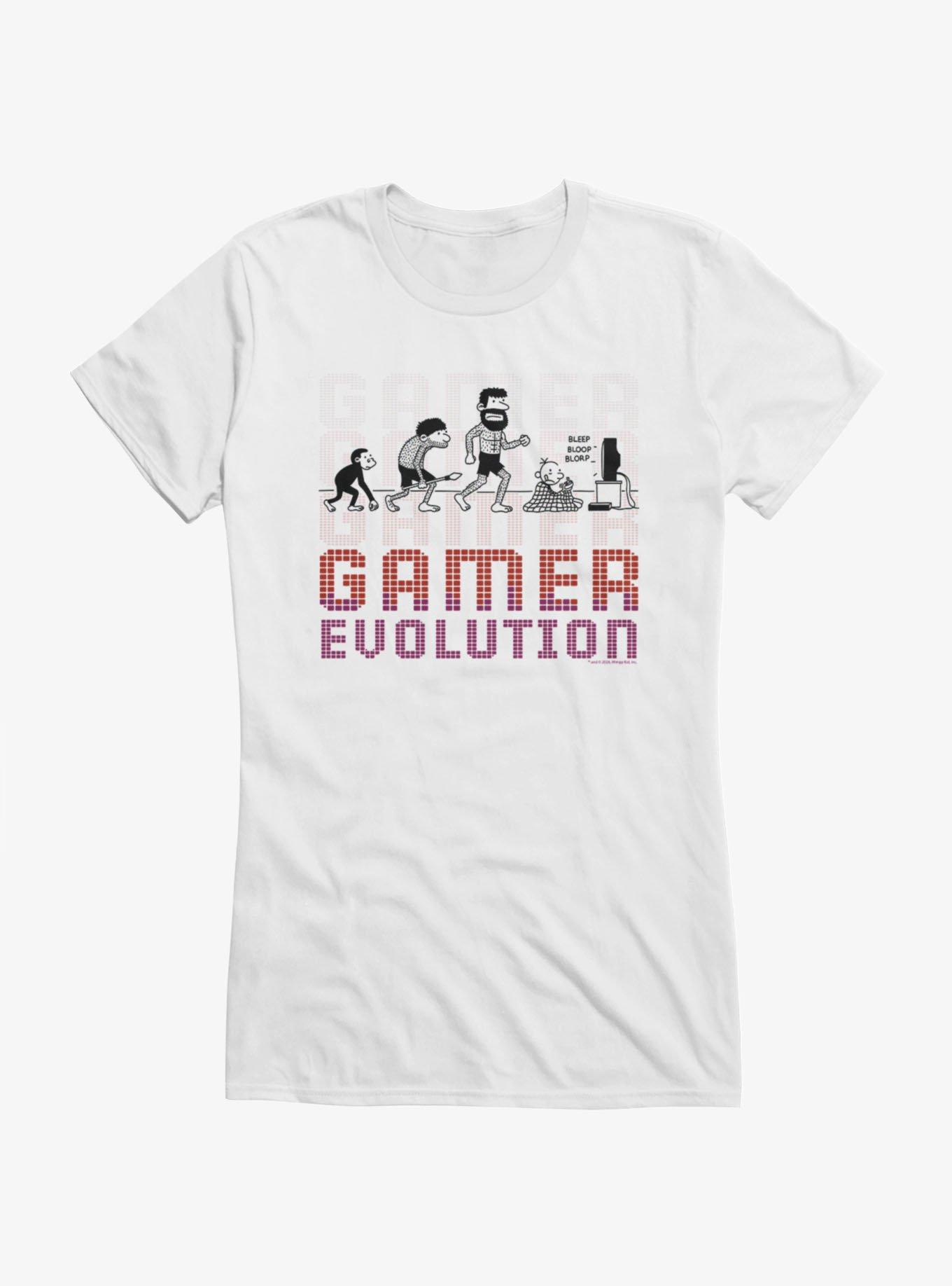 Diary Of A Wimpy Kid Gamer Evolution Girls T-Shirt