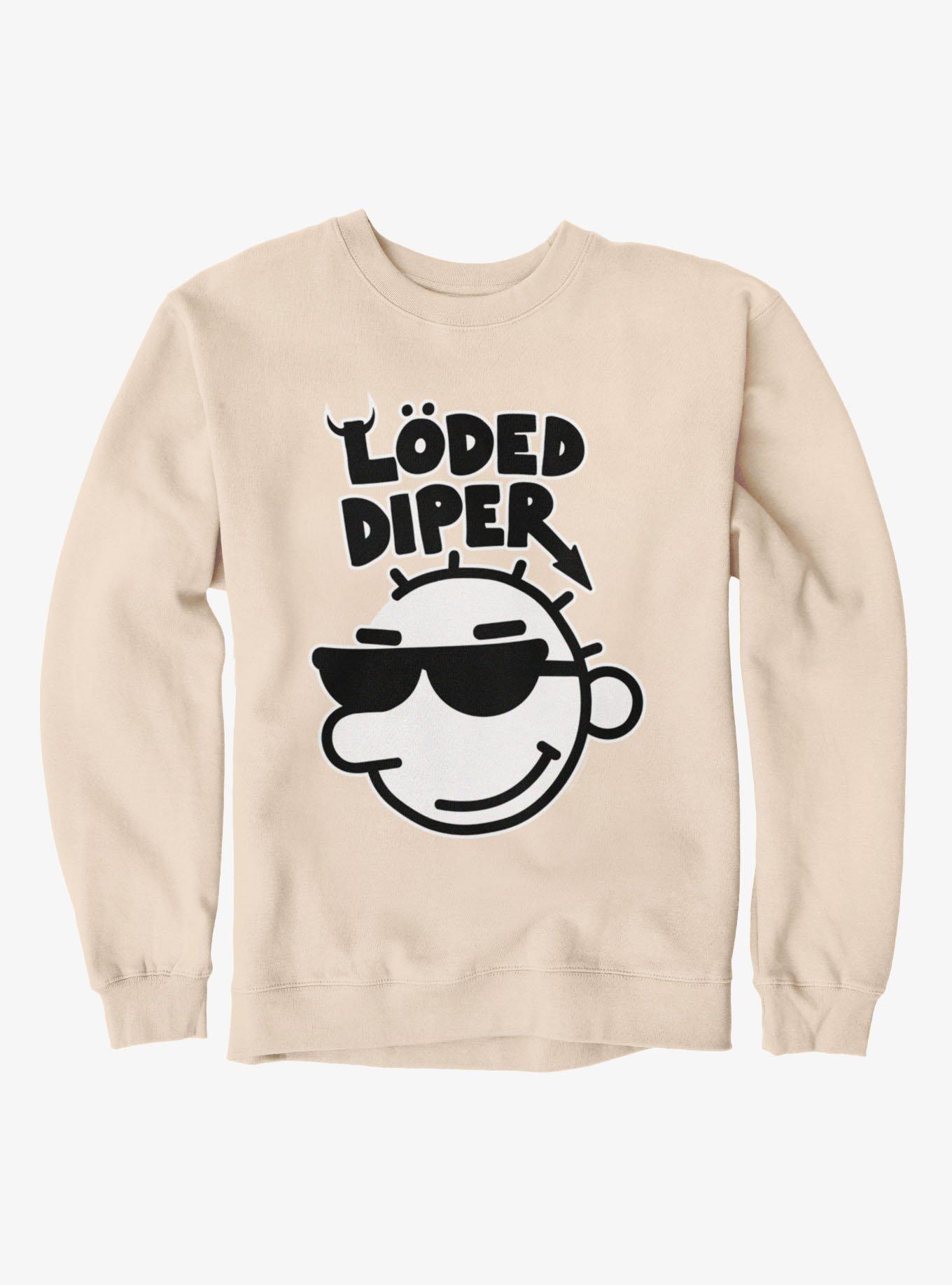 Diary Of A Wimpy Kid Loded Diper Logo Sweatshirt, , hi-res view 1