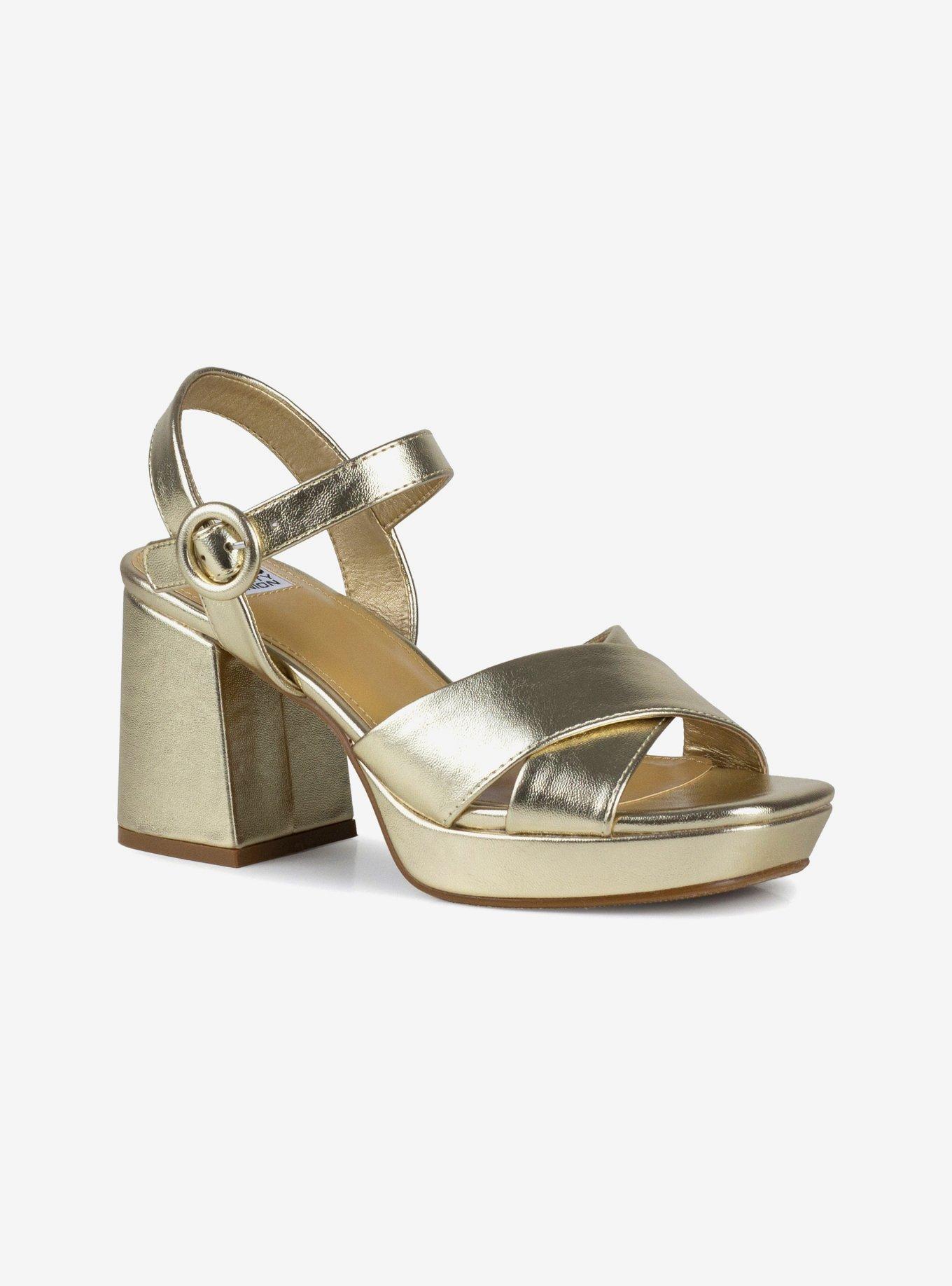 Emely Gold Platform Sandal