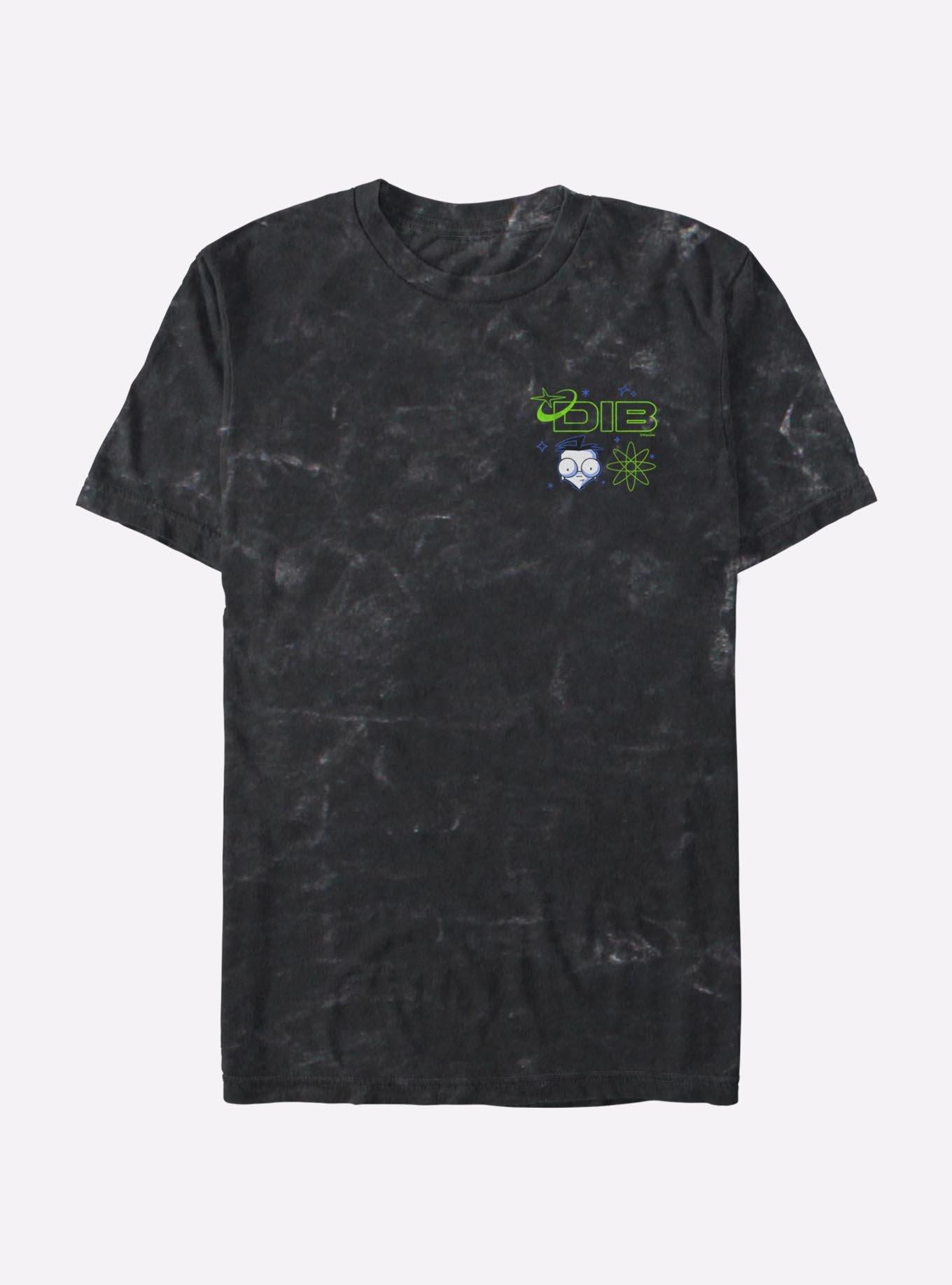 NULL Invader ZIM Dib Tech Mineral Wash T-Shirt Hot Topic Exclusive
