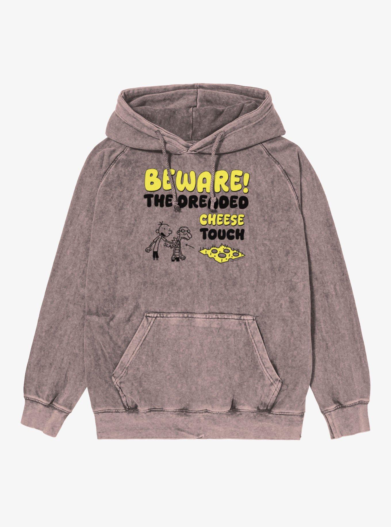 Diary Of A Wimpy Kid Beware! The Dreaded Cheese Touch Mineral Wash Hoodie