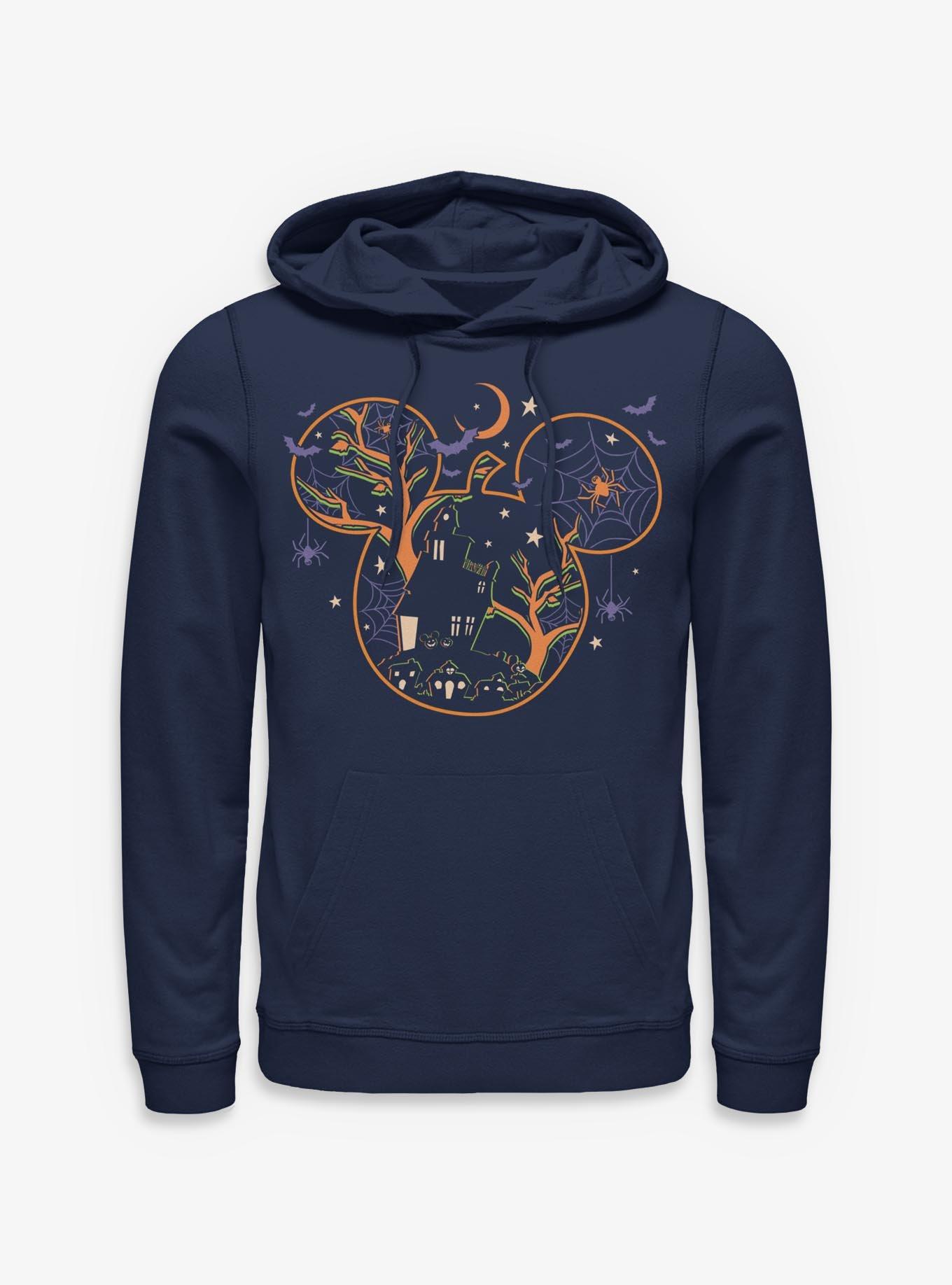NULL Disney Mickey Mouse Halloween Night Spooky Fill Hoodie