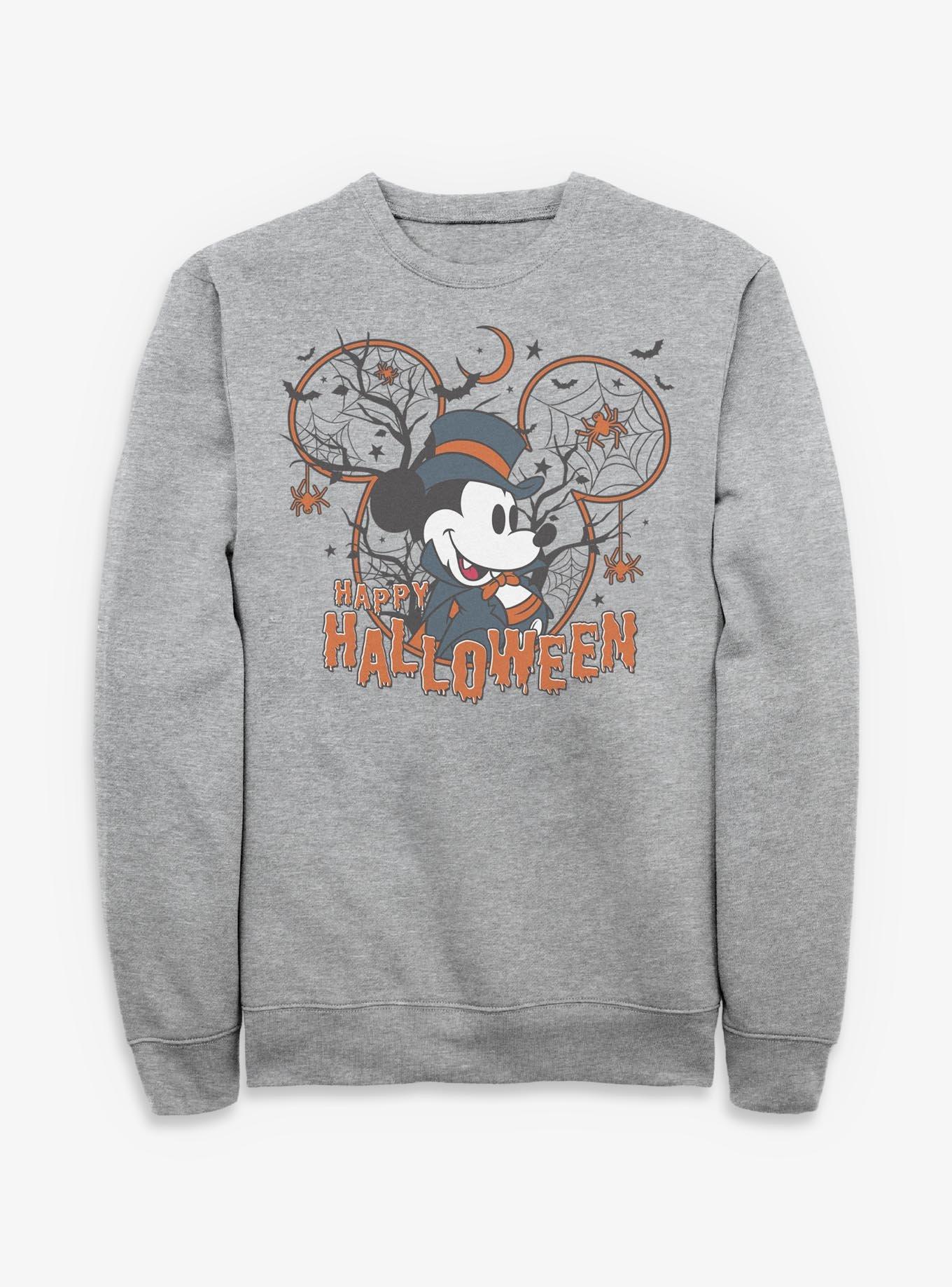 NULL Disney Mickey Mouse Vampire Halloween Sweatshirt