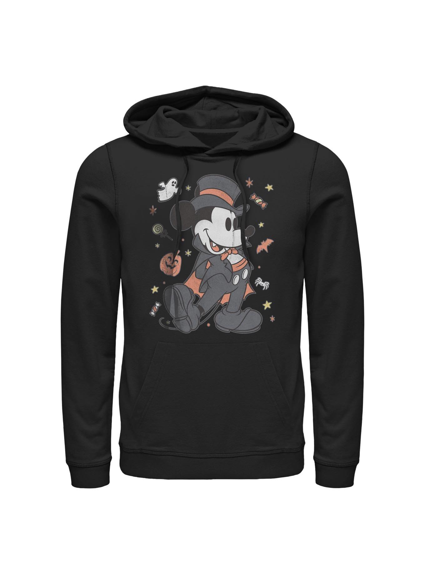 NULL Disney Mickey Mouse Vampire Mickey Halloween Hoodie
