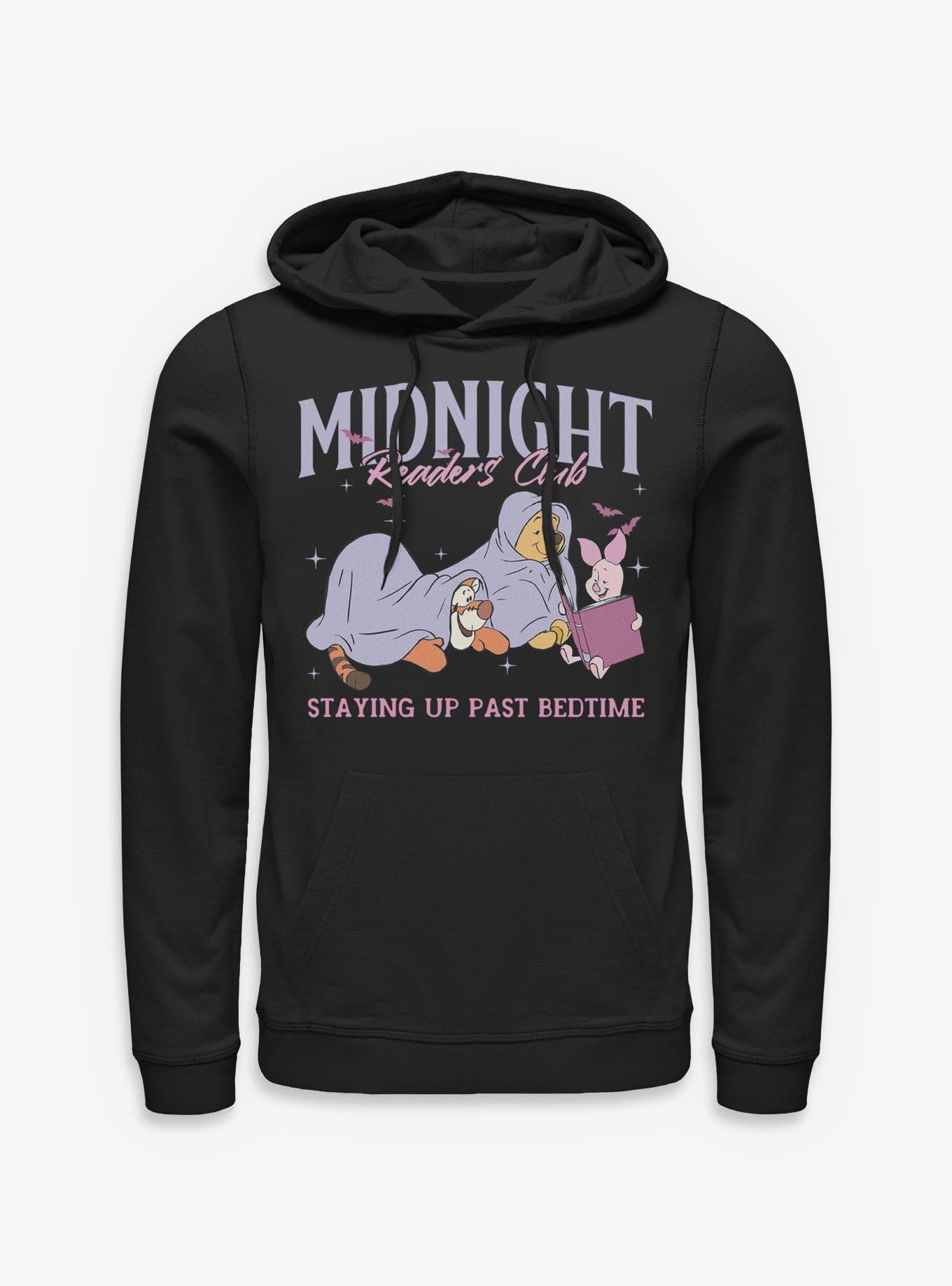 Disney Winnie The Pooh Midnight Readers Club Hoodie, BLACK, hi-res view 1
