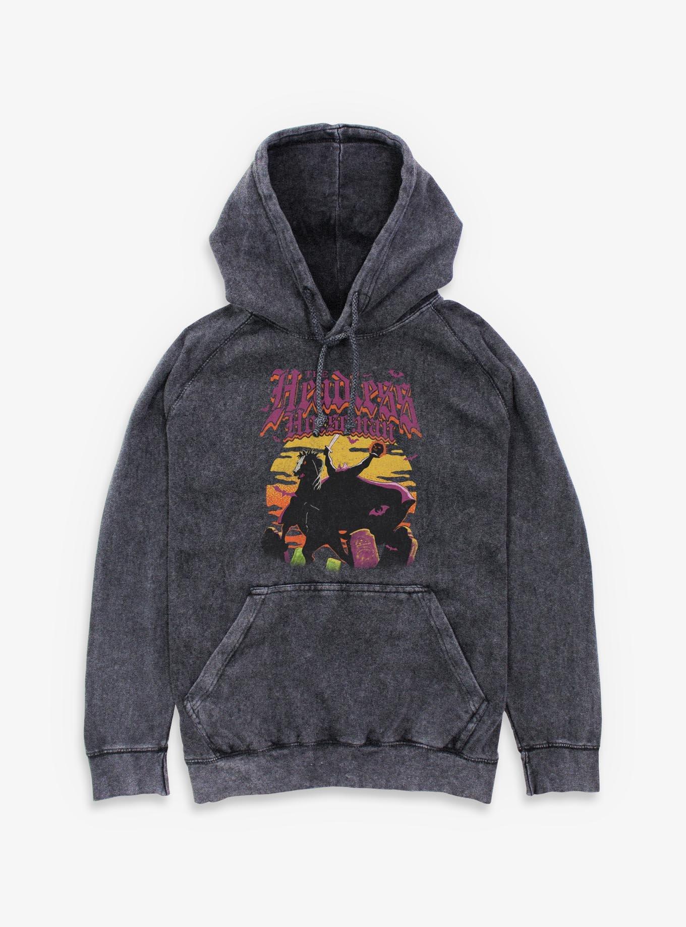 NULL Disney The Adventures Of Ichabod And Mr. Toad The Headless Horseman Mineral Wash Hoodie