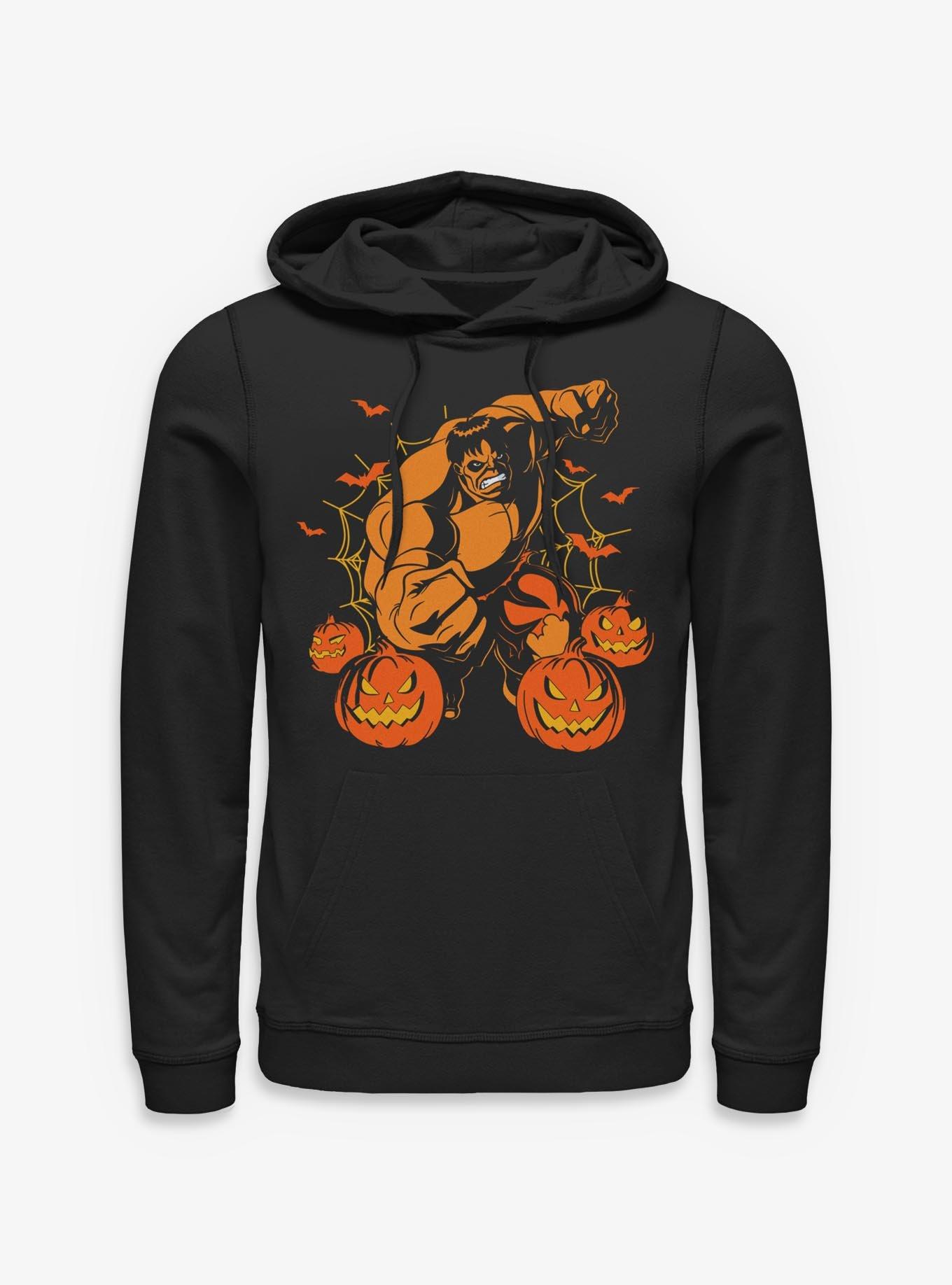 NULL Marvel Hulk Halloween Pumpkin Hoodie
